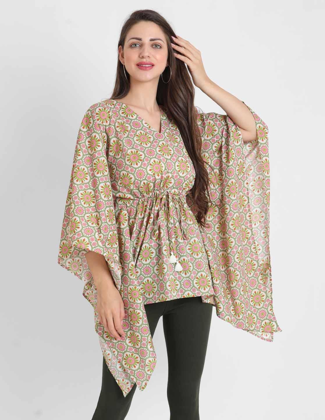 Block Print Kaftan