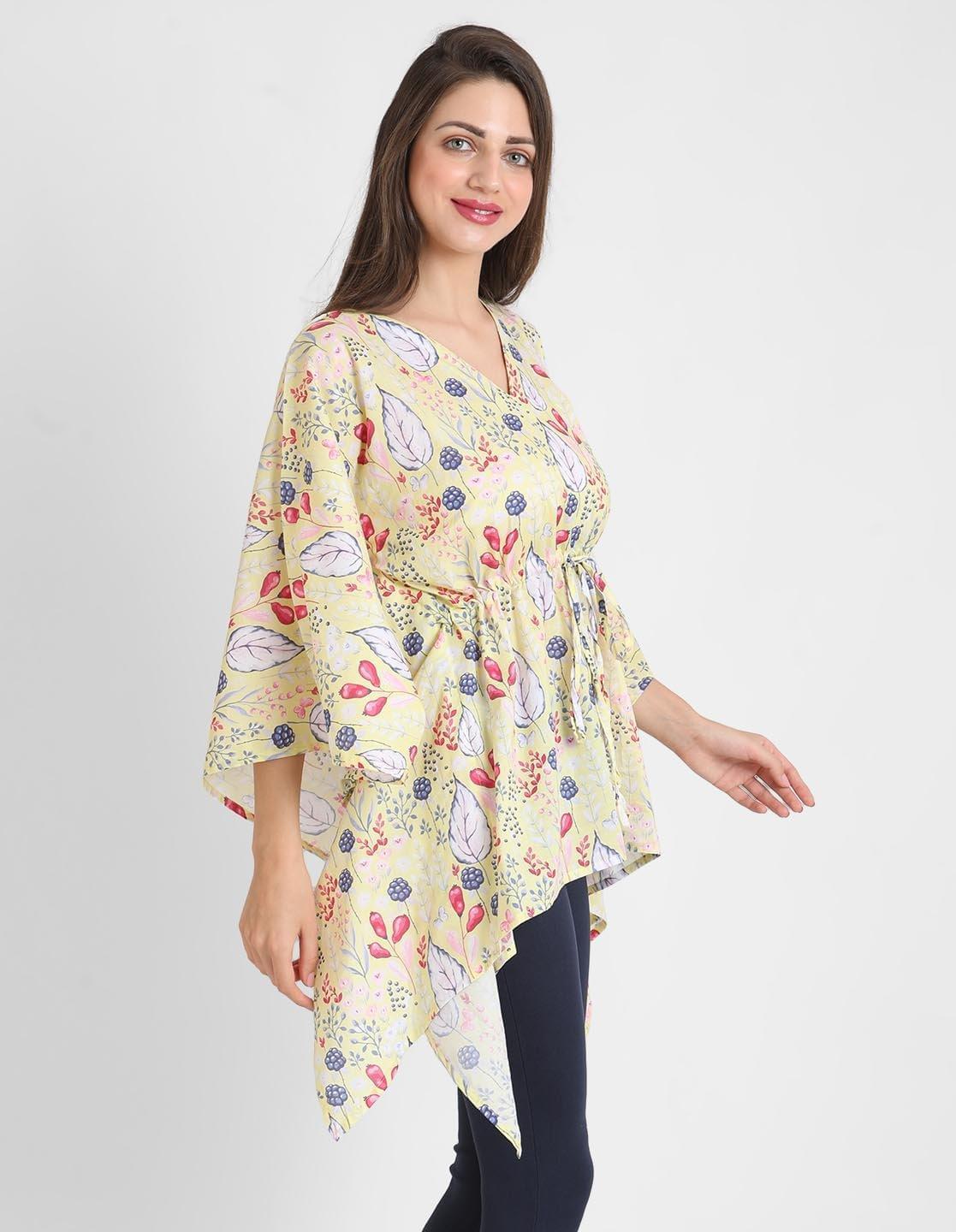Blooming Print Kaftan