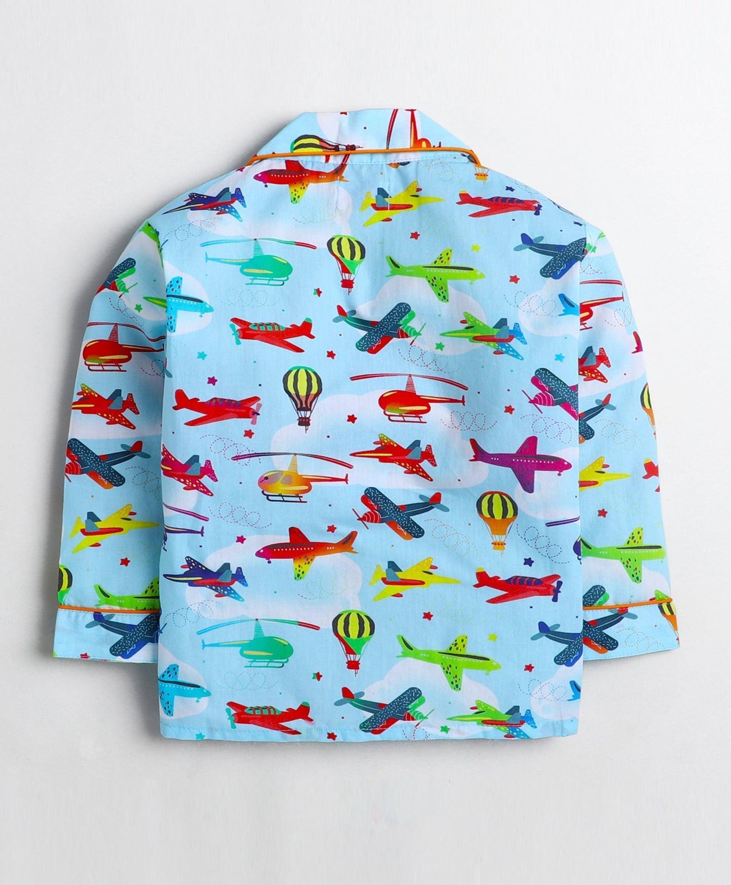 Aeroplane Printed Nightsuit Set