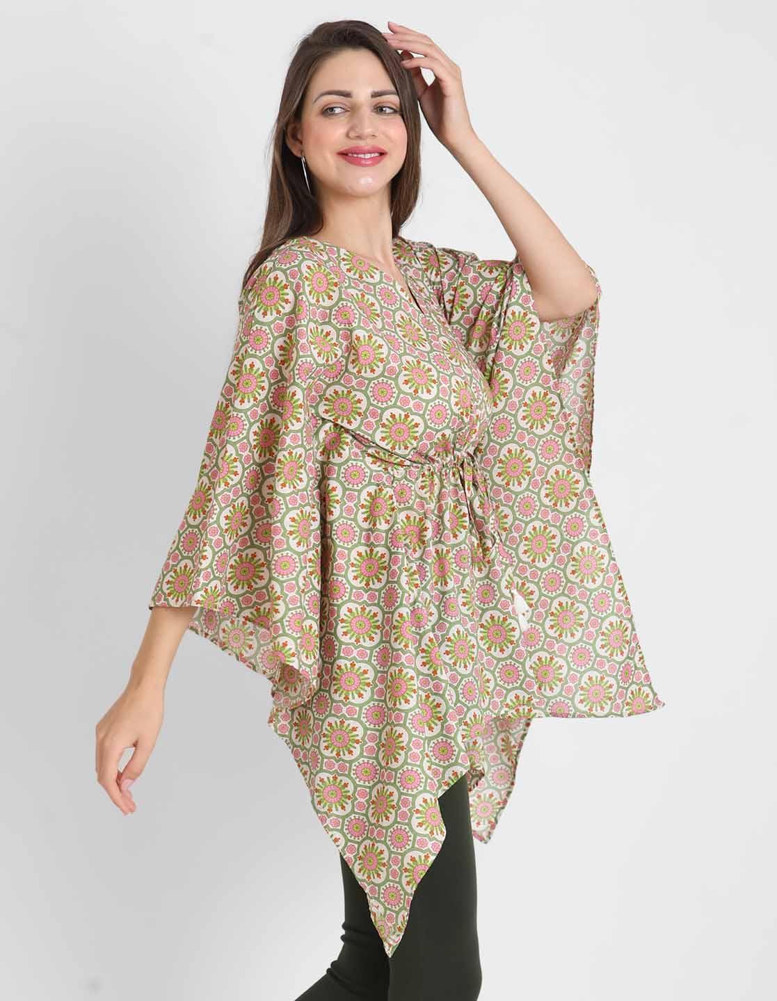 Block Print Kaftan