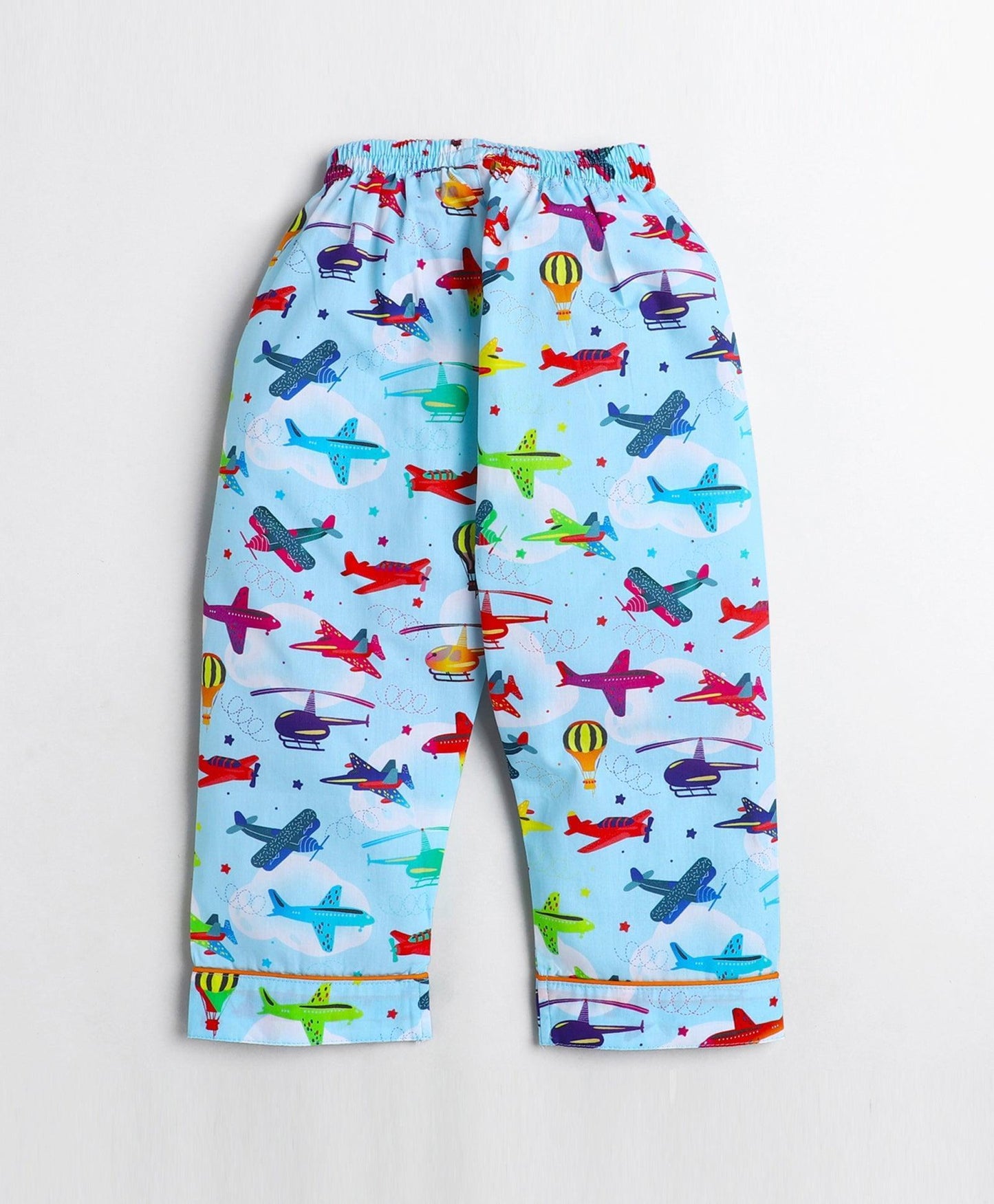 Aeroplane Printed Nightsuit Set