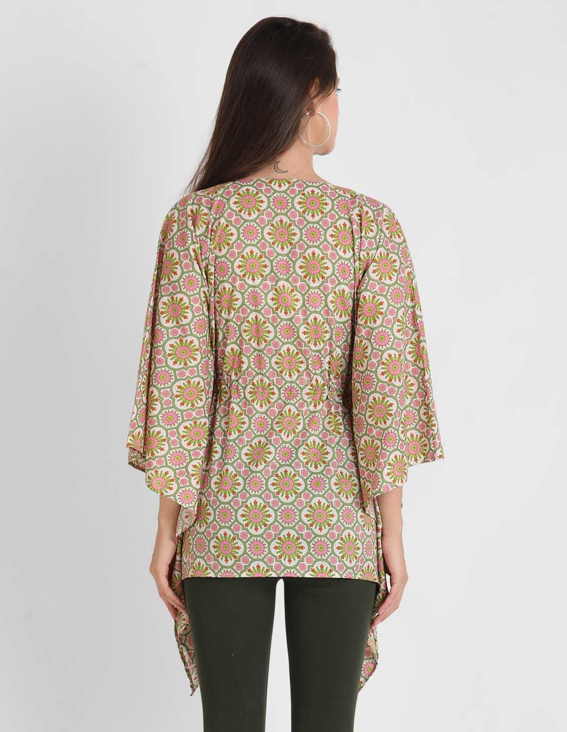 Block Print Kaftan