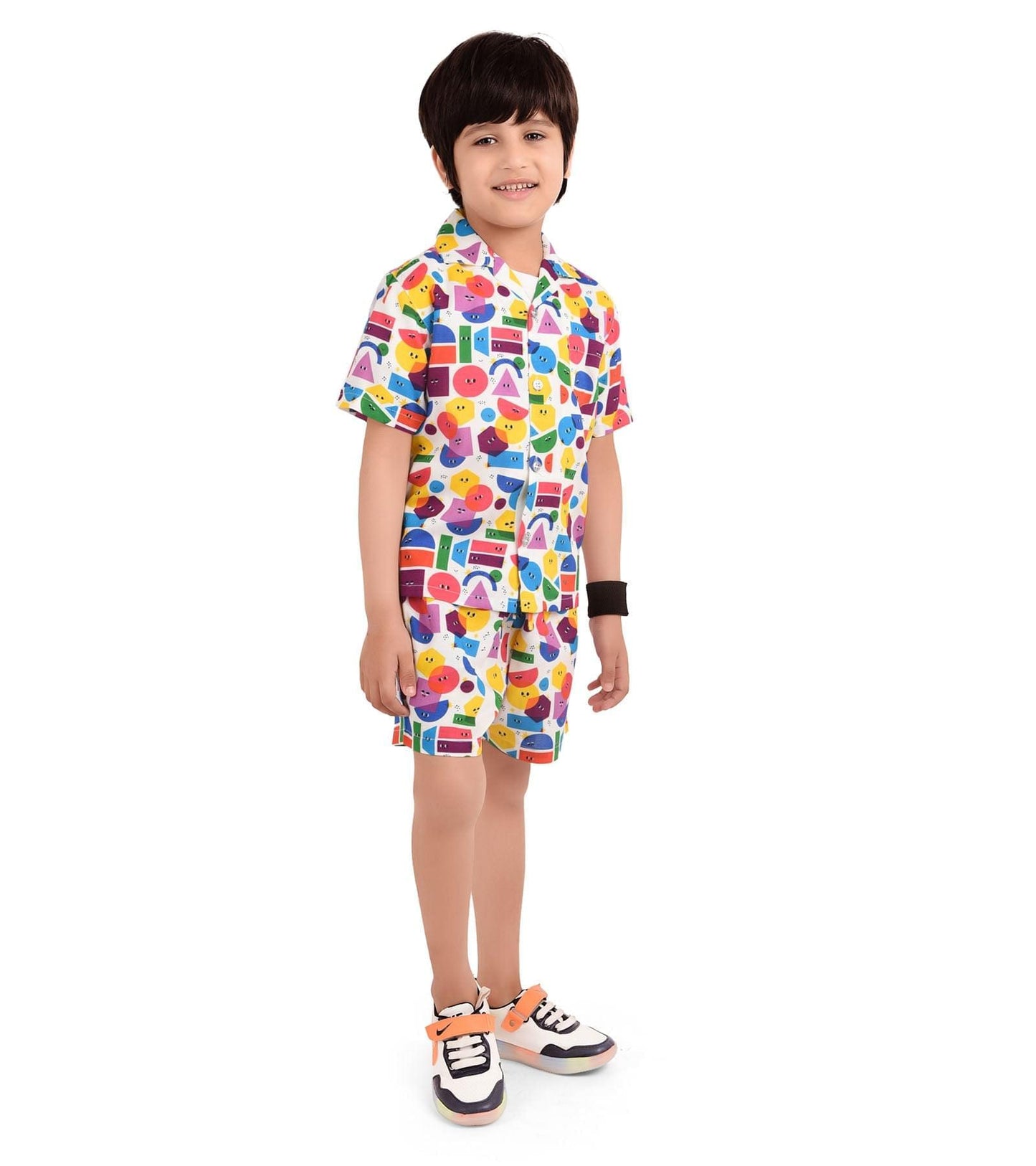 All Shapes printed Cord Set