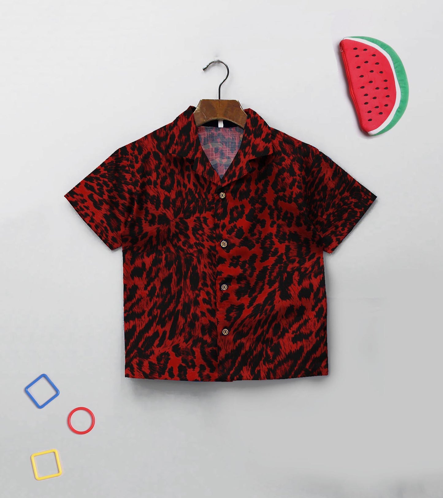 Animal Skin Printed Boys Co ord Set