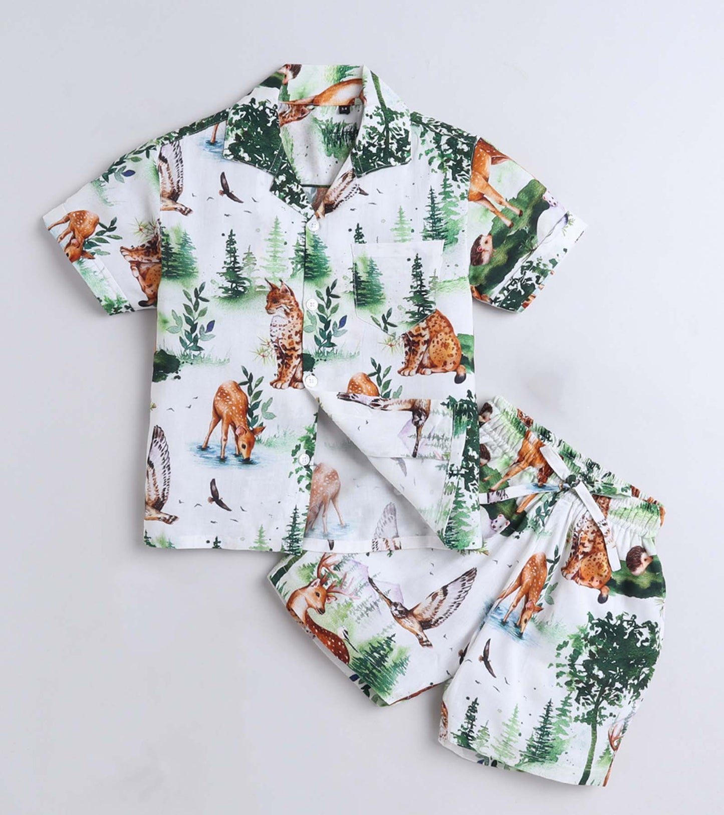 Animal Park Printed Boys Co ord Set