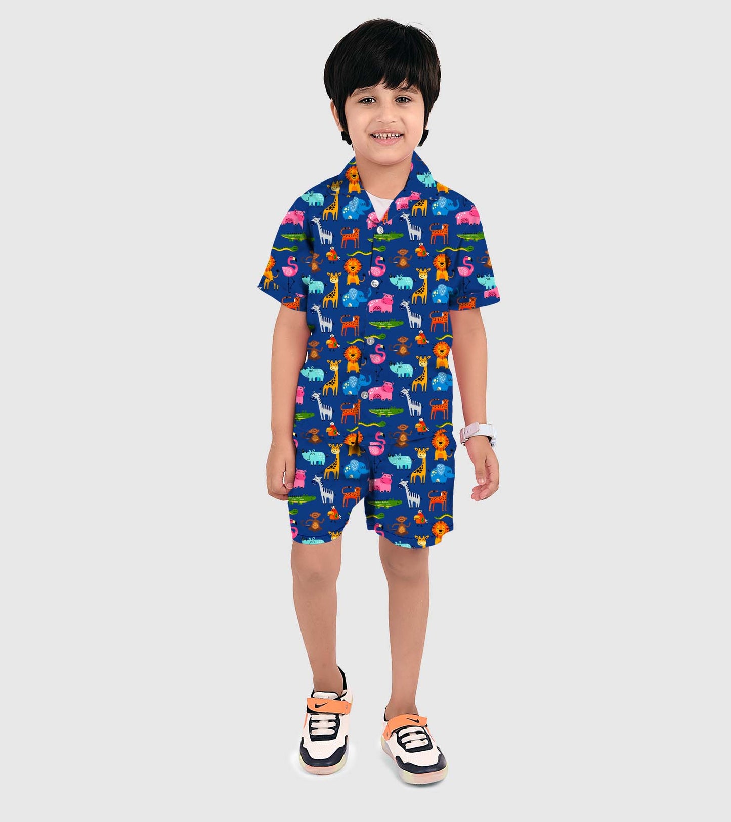Animal Printed Boys Co ord Set