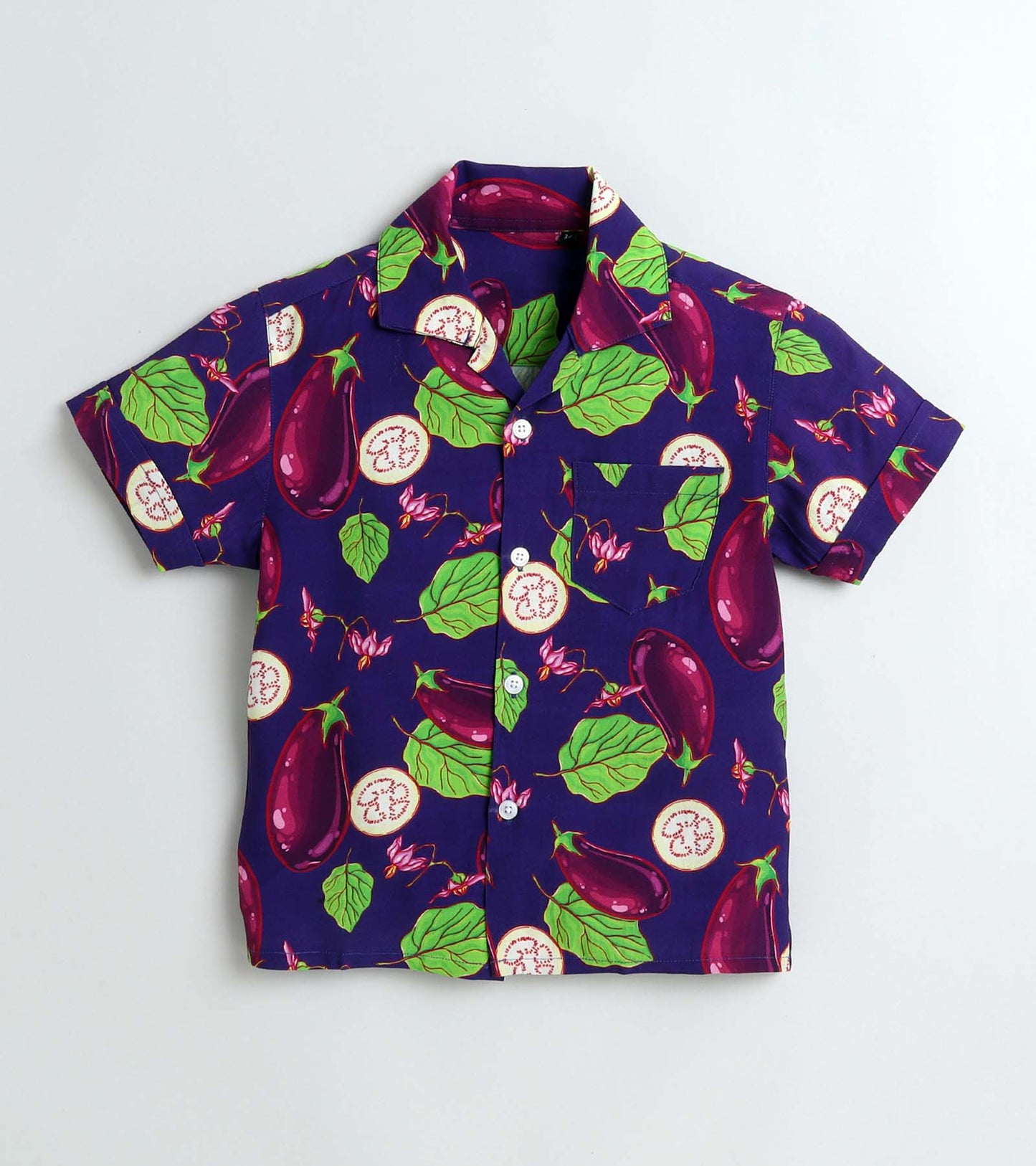Aubergine Magic Printed Boys Co ord Set
