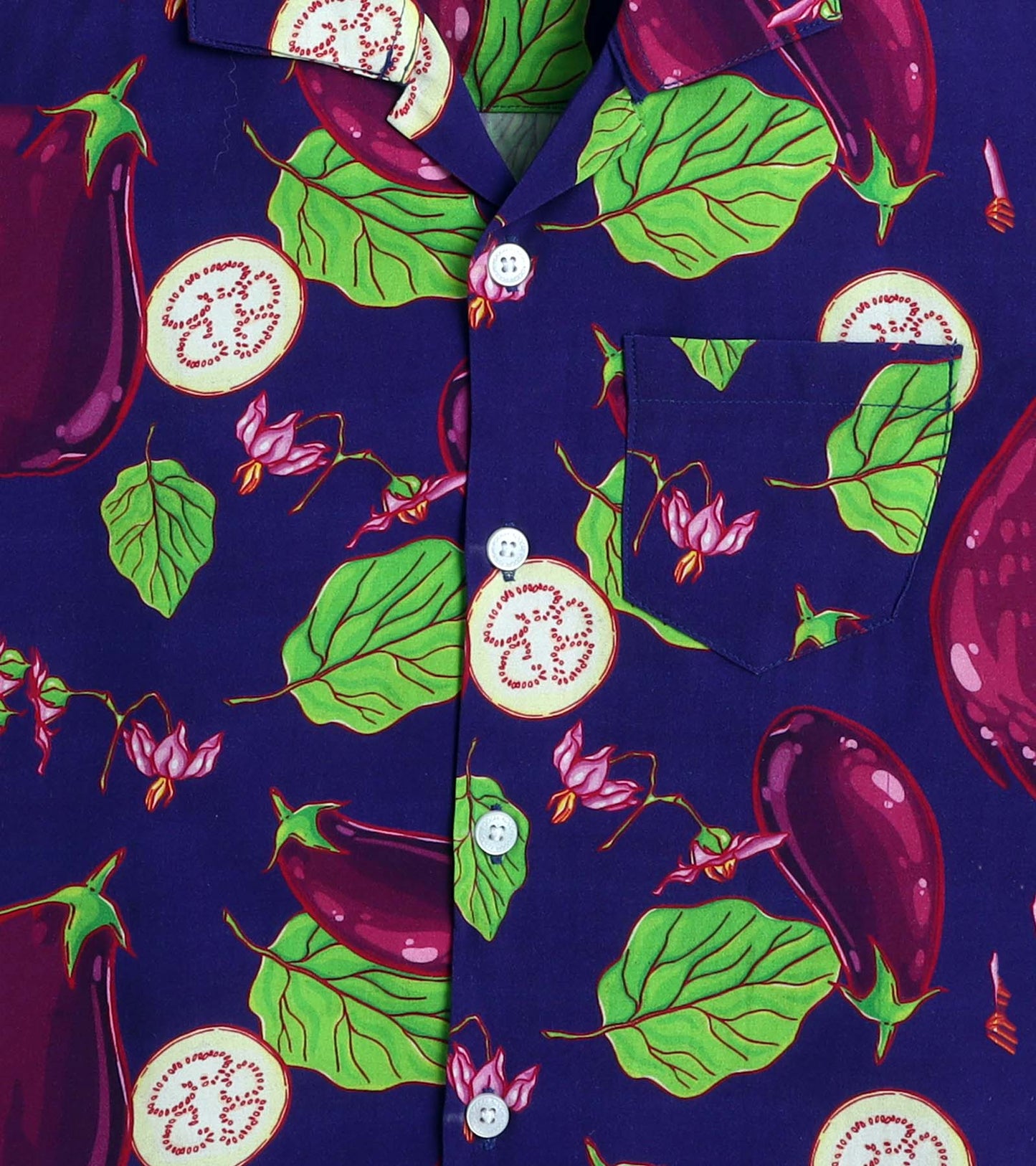 Aubergine Magic Printed Boys Co ord Set
