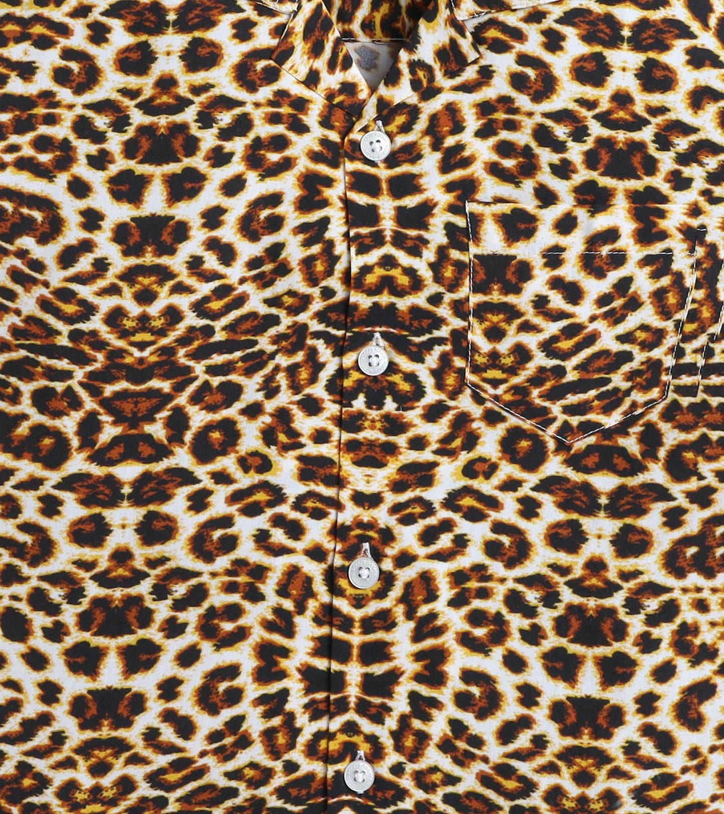 Back Motif Leopard Printed Boys Co ord Set