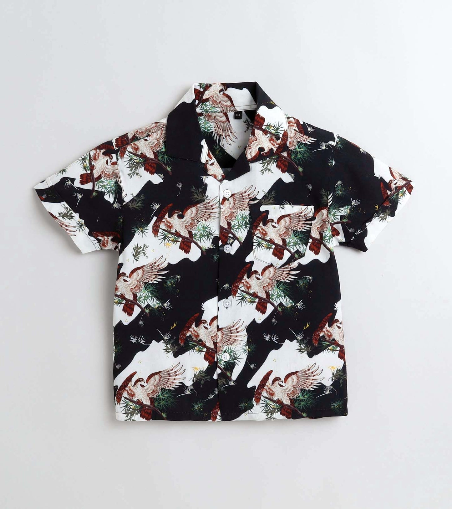 Big Bird Printed Boys Co ord Set