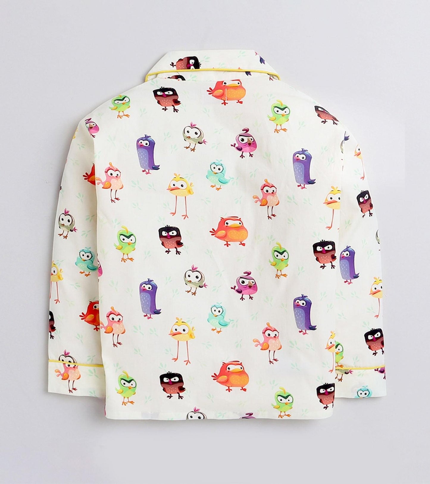 Birdie Bird Printed Nightsuit Set for Girls