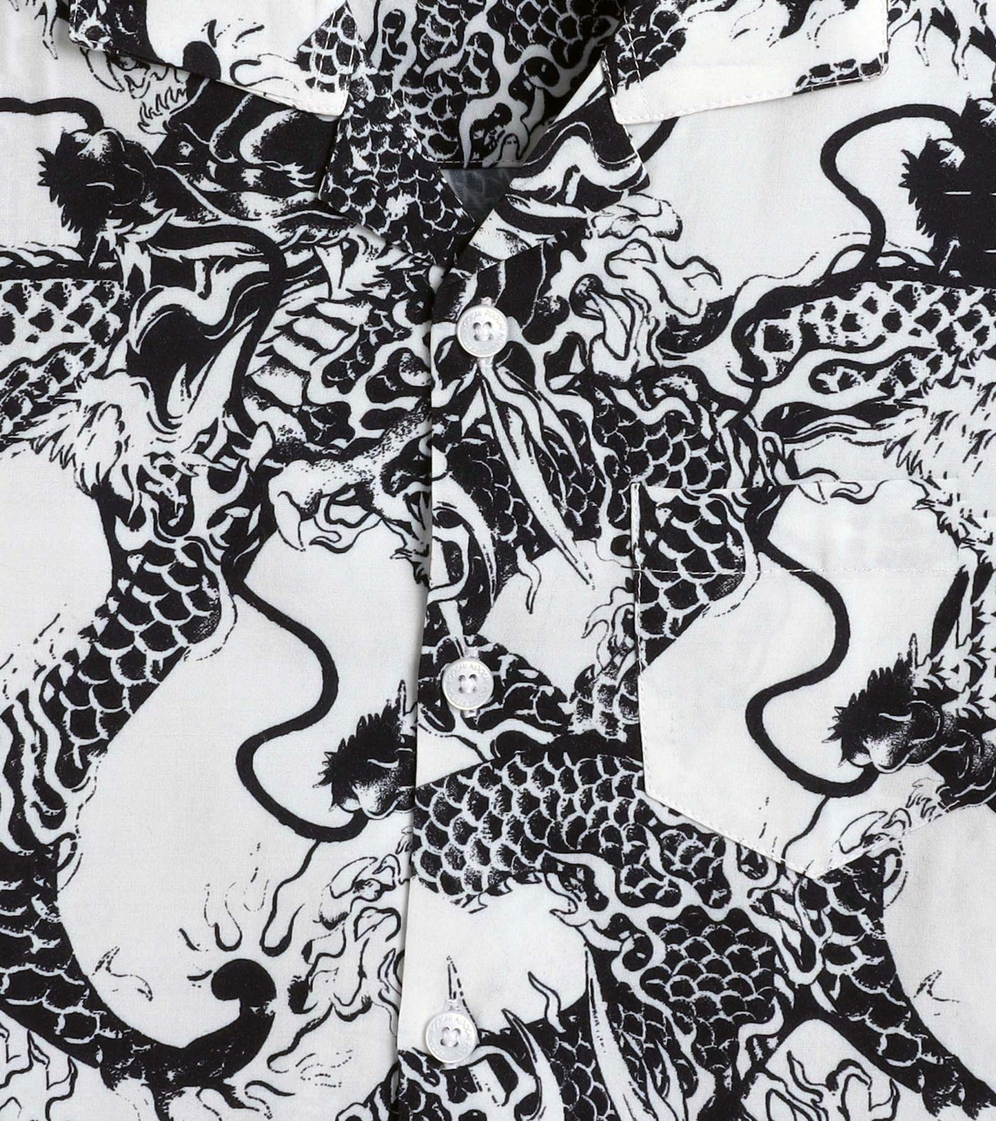 Black and White Tiger Printed Boys Co ord Set