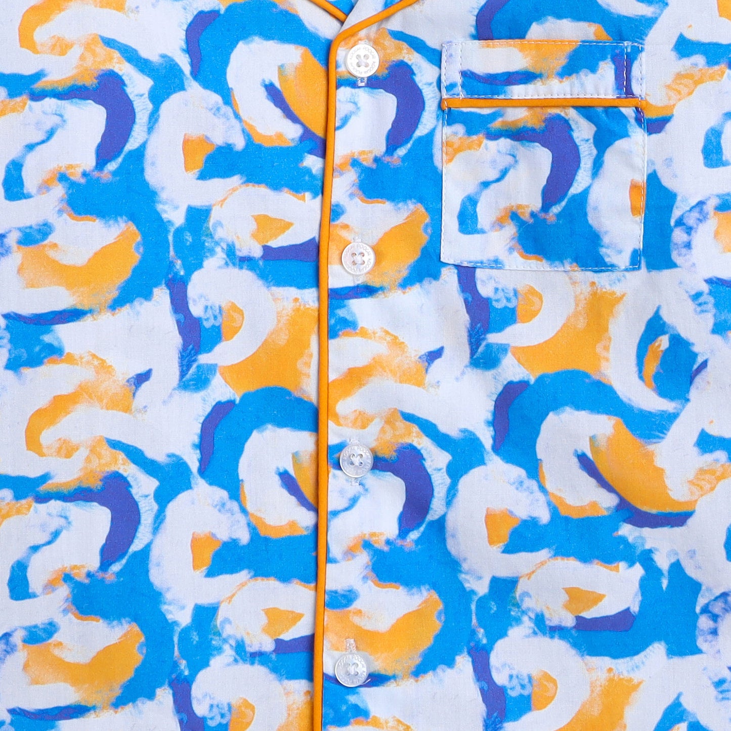 Blue Dreams printed Nightsuit Set