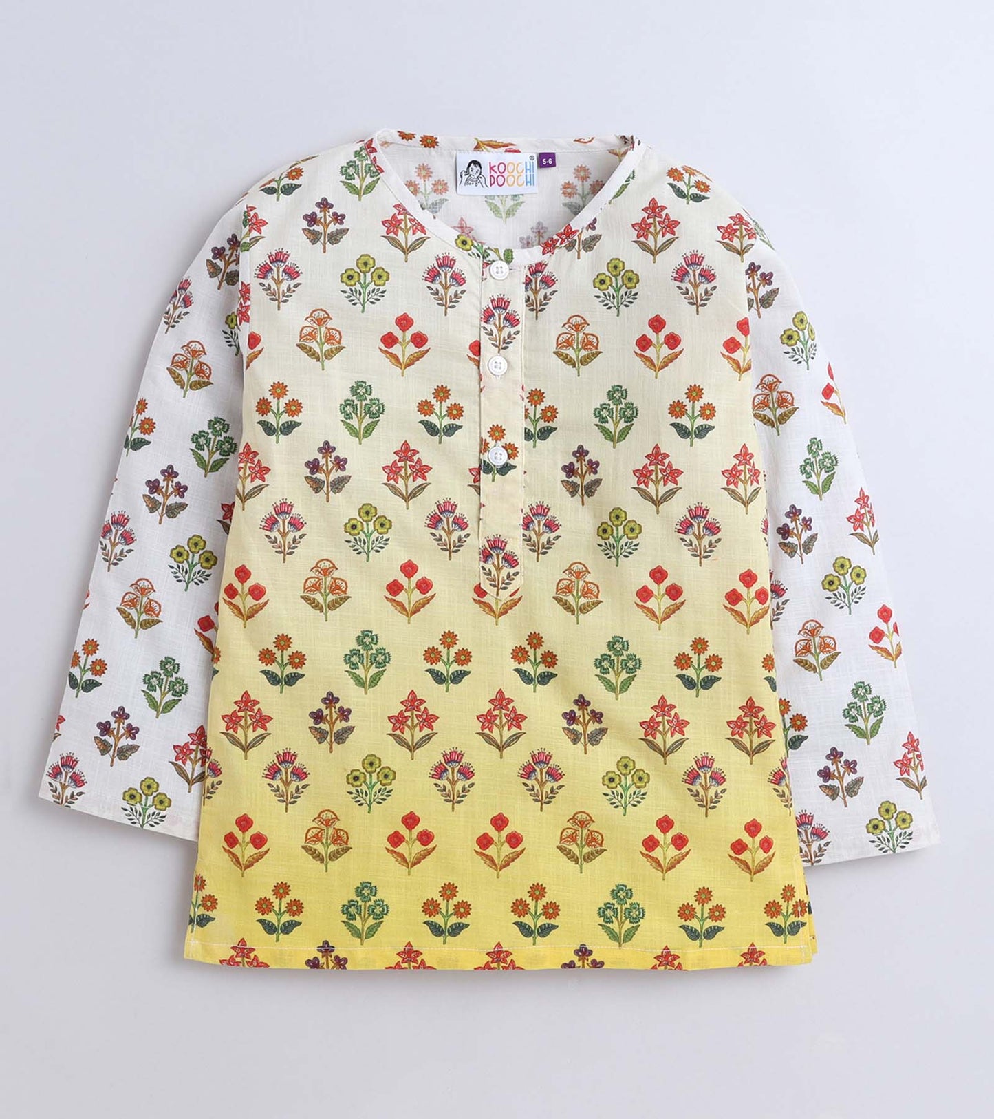 Buti Printed Pyjama Kurta Set