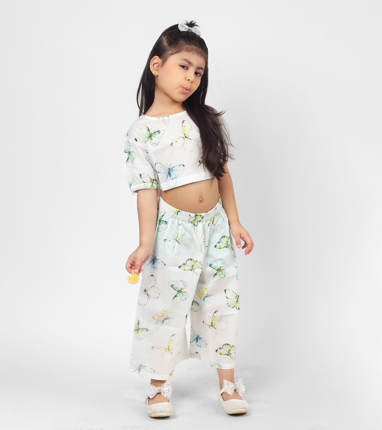 Butterfly Printed Co ord Sets For Girls