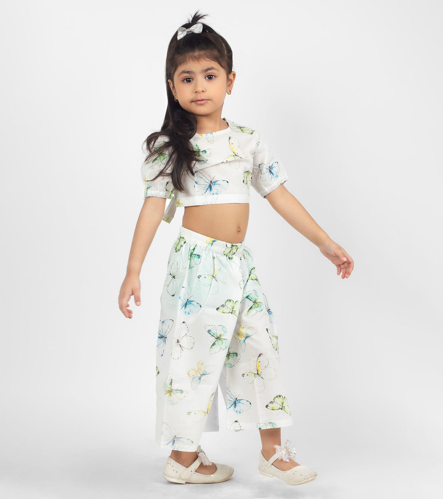 Butterfly Printed Co ord Sets For Girls