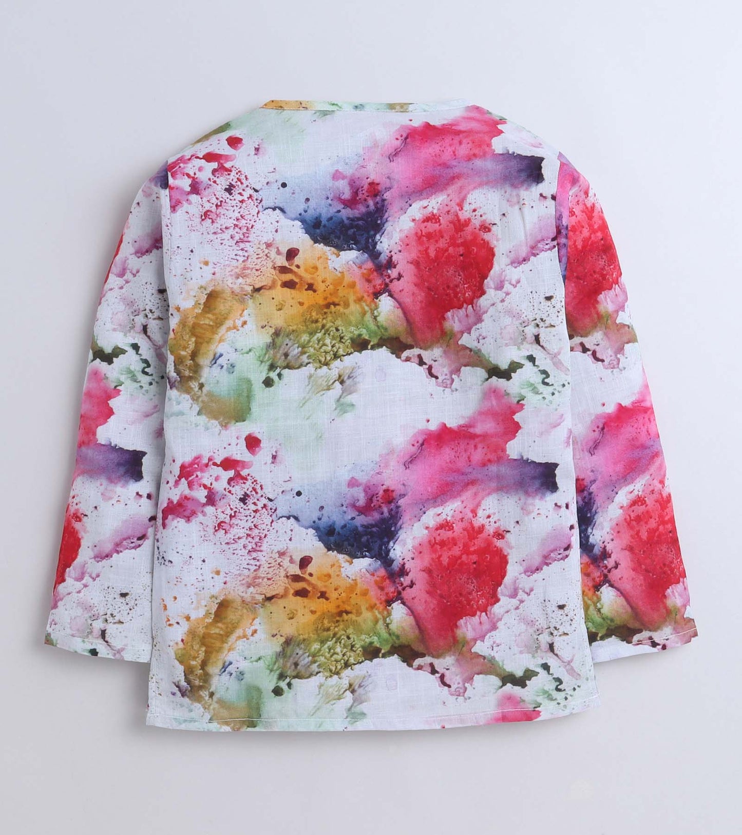 Color Spread Printed Pyjama Kurta Set