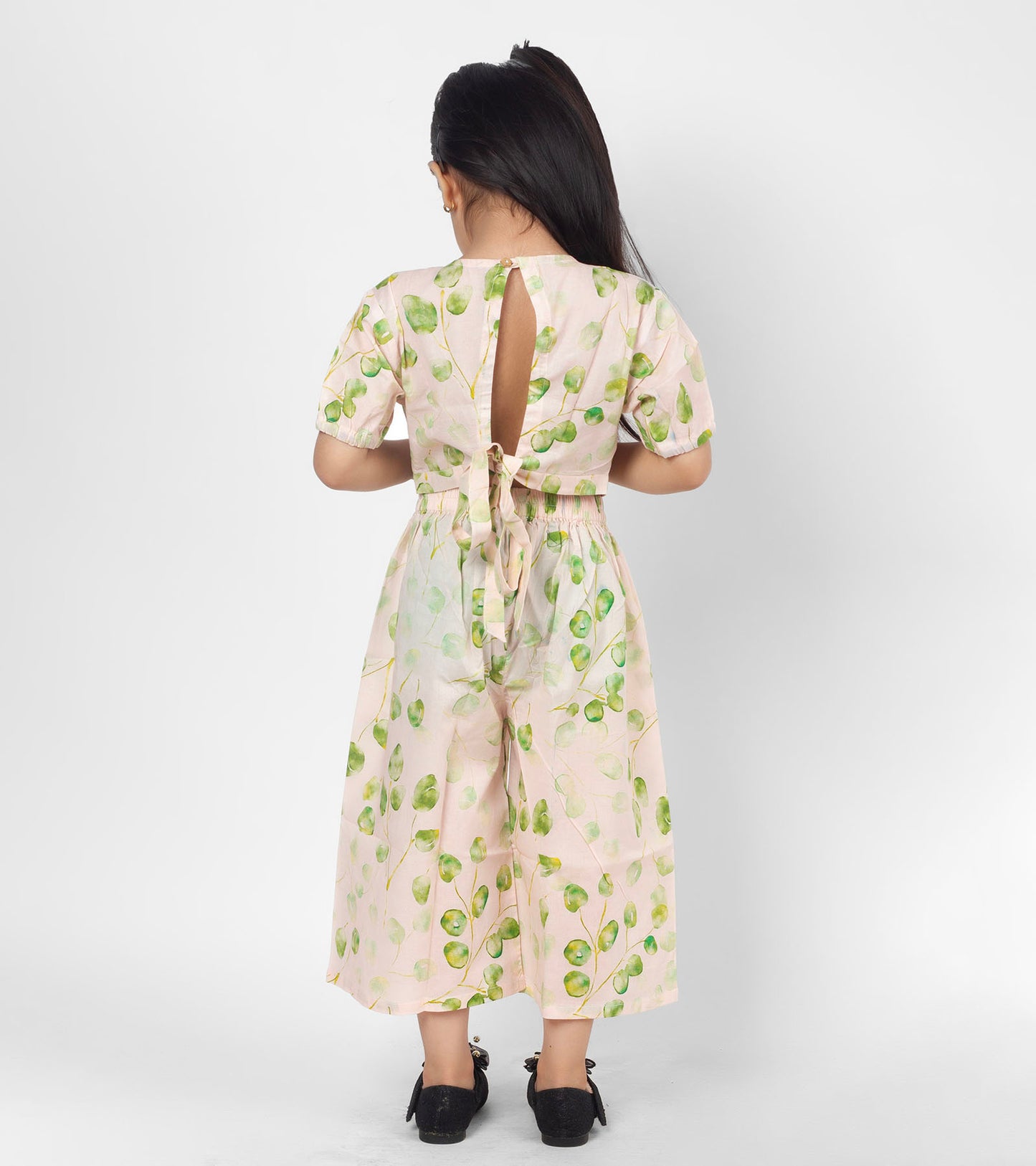 Dainty Leaf Printed Co ord Sets For Girls