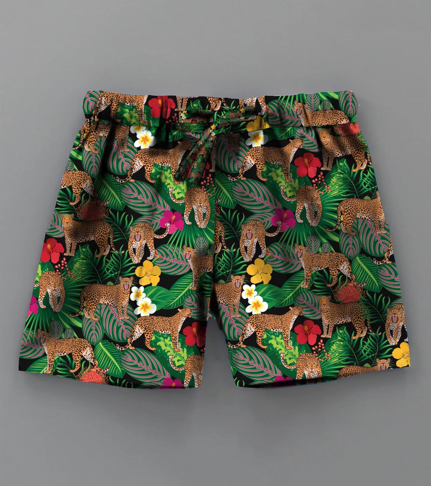 Dark Jungle Tiger Printed Boys Co ord Set