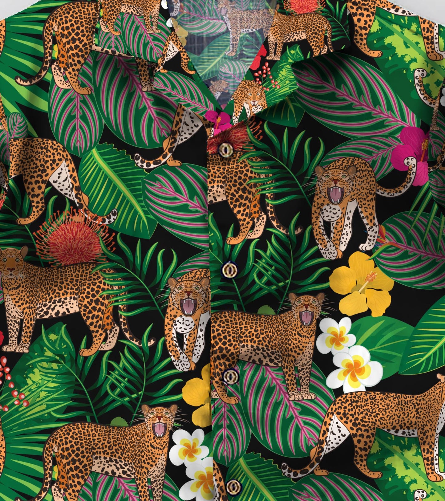 Dark Jungle Tiger Printed Boys Co ord Set