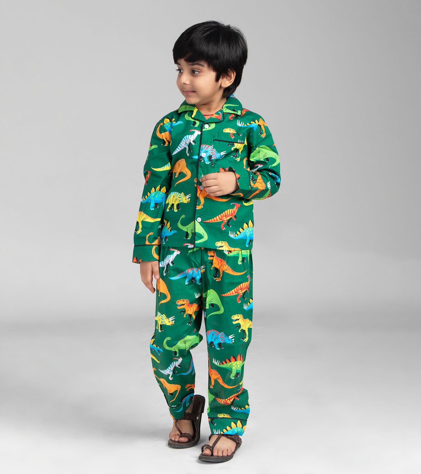 Dinosaur Printed Nightsuit Set