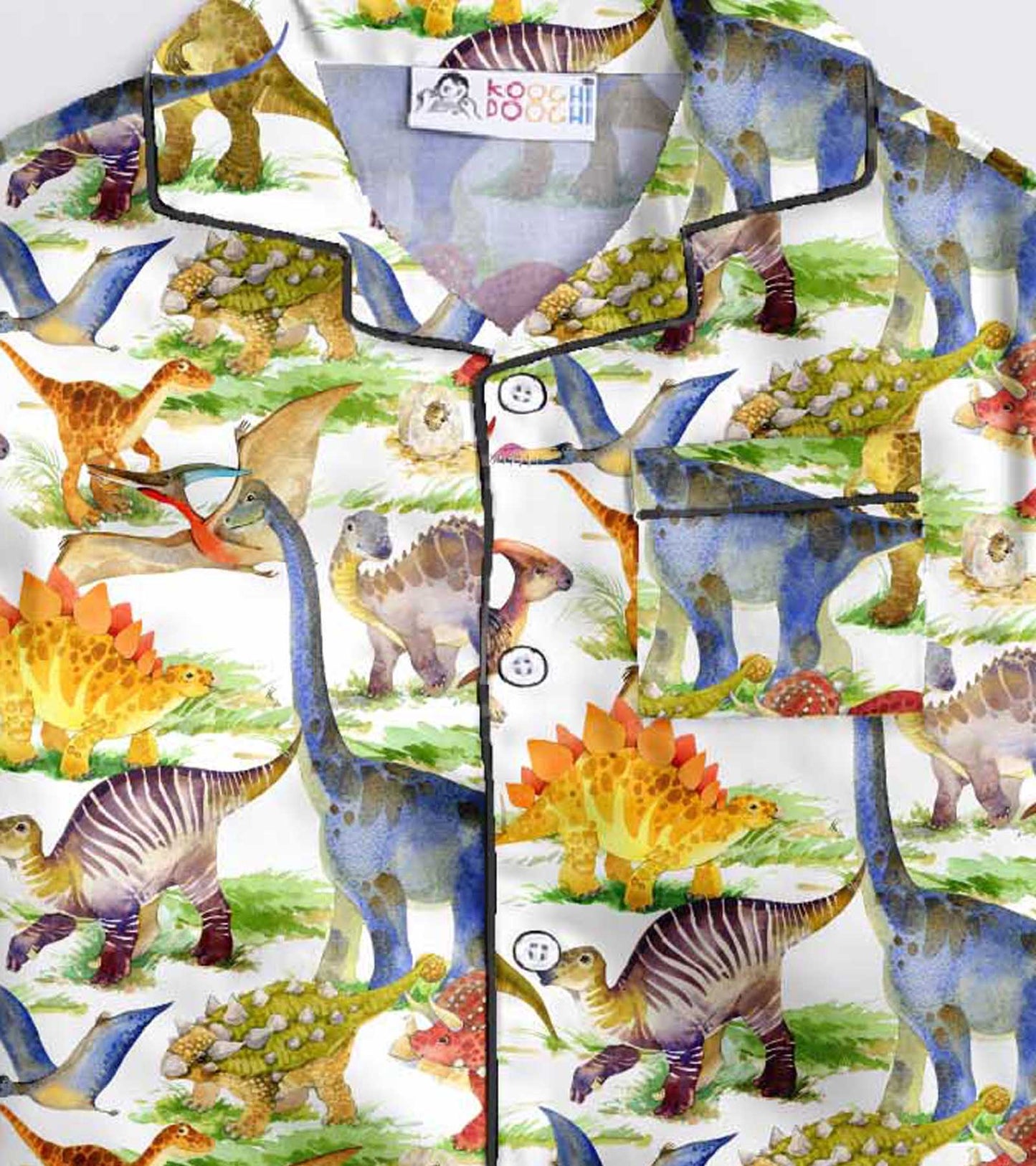 Dinosaur Printed Nightsuit Set
