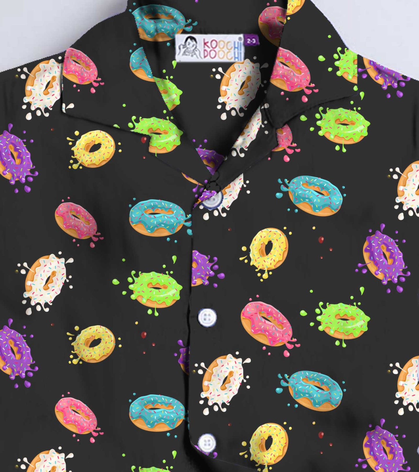 Doughnut Printed Boys Co ord Set