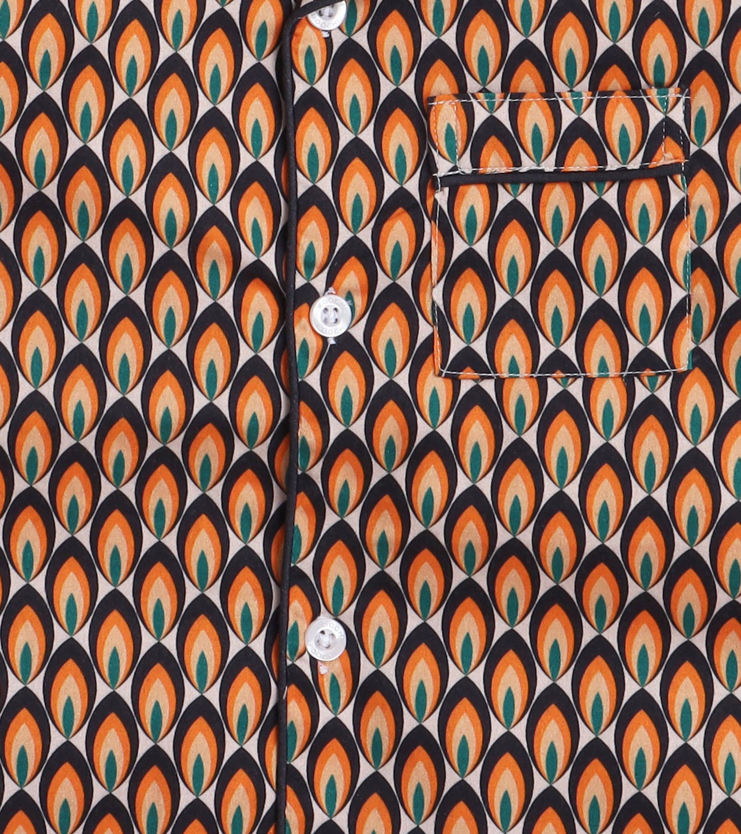 Earthy Mosaic printed Nightsuit Set