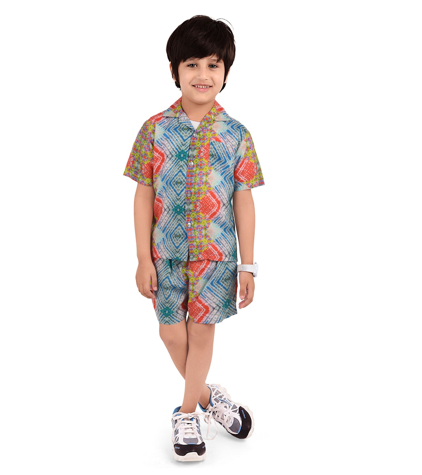 Ethnic Design Printed Cord Set