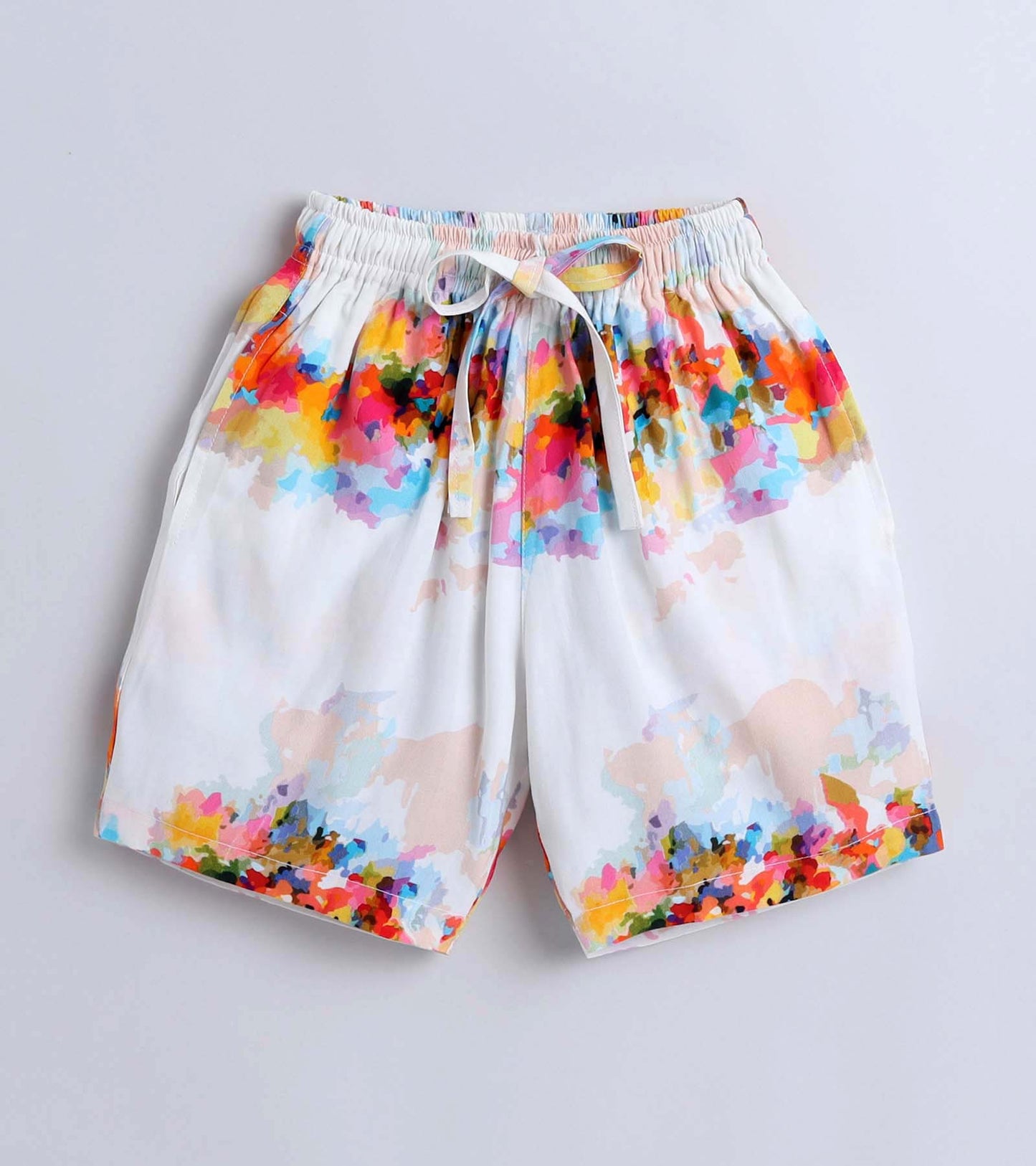 Flowers in line Printed Boys Co ord Set