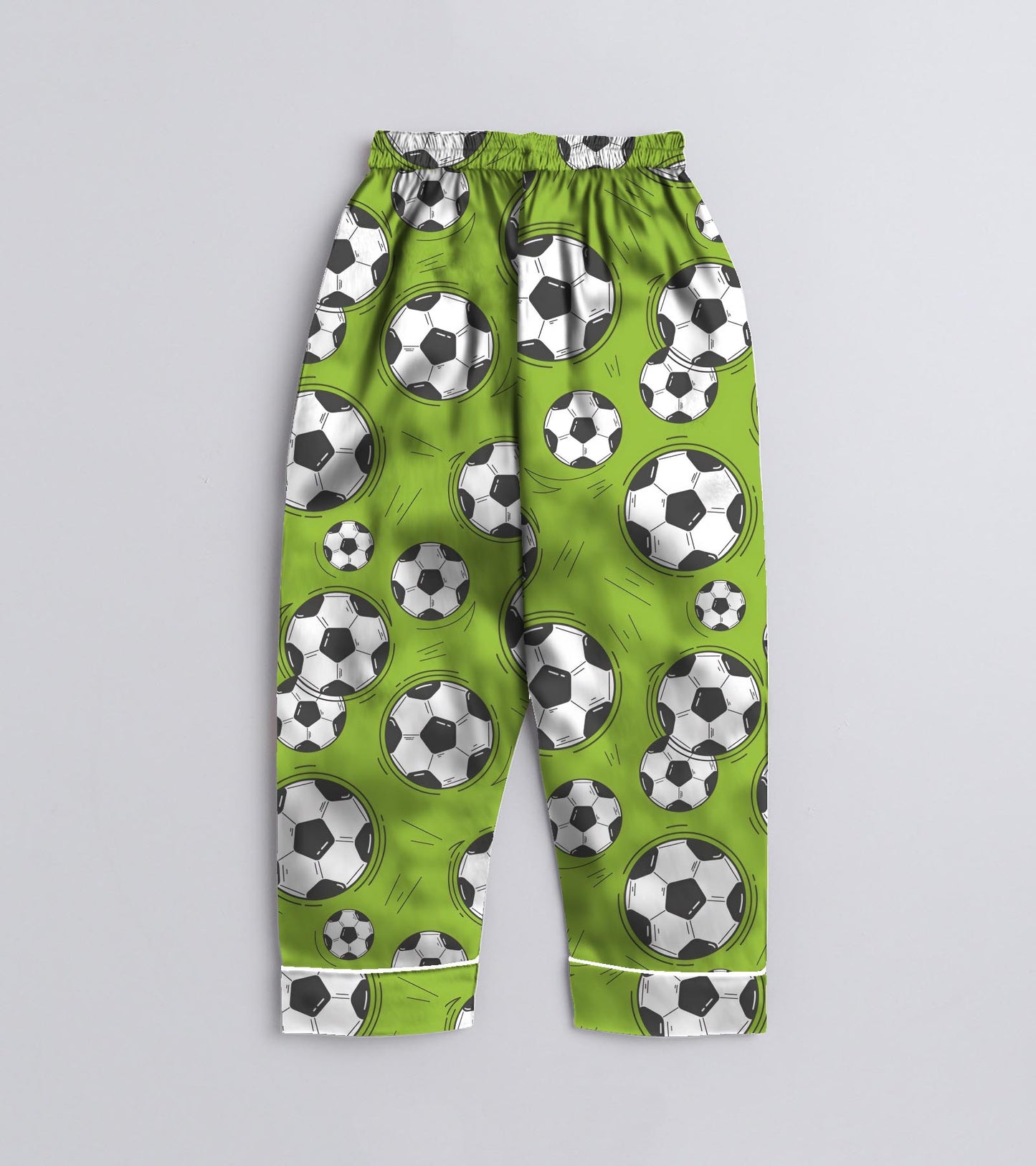 Football Pure Cotton Printed Nightsuit Set