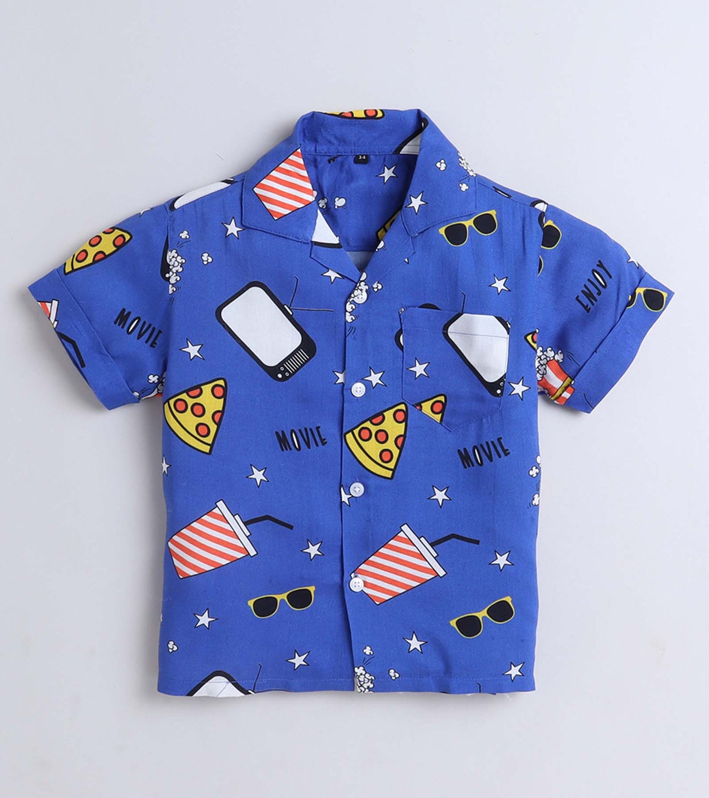 Fun time Printed Boys Co ord Set