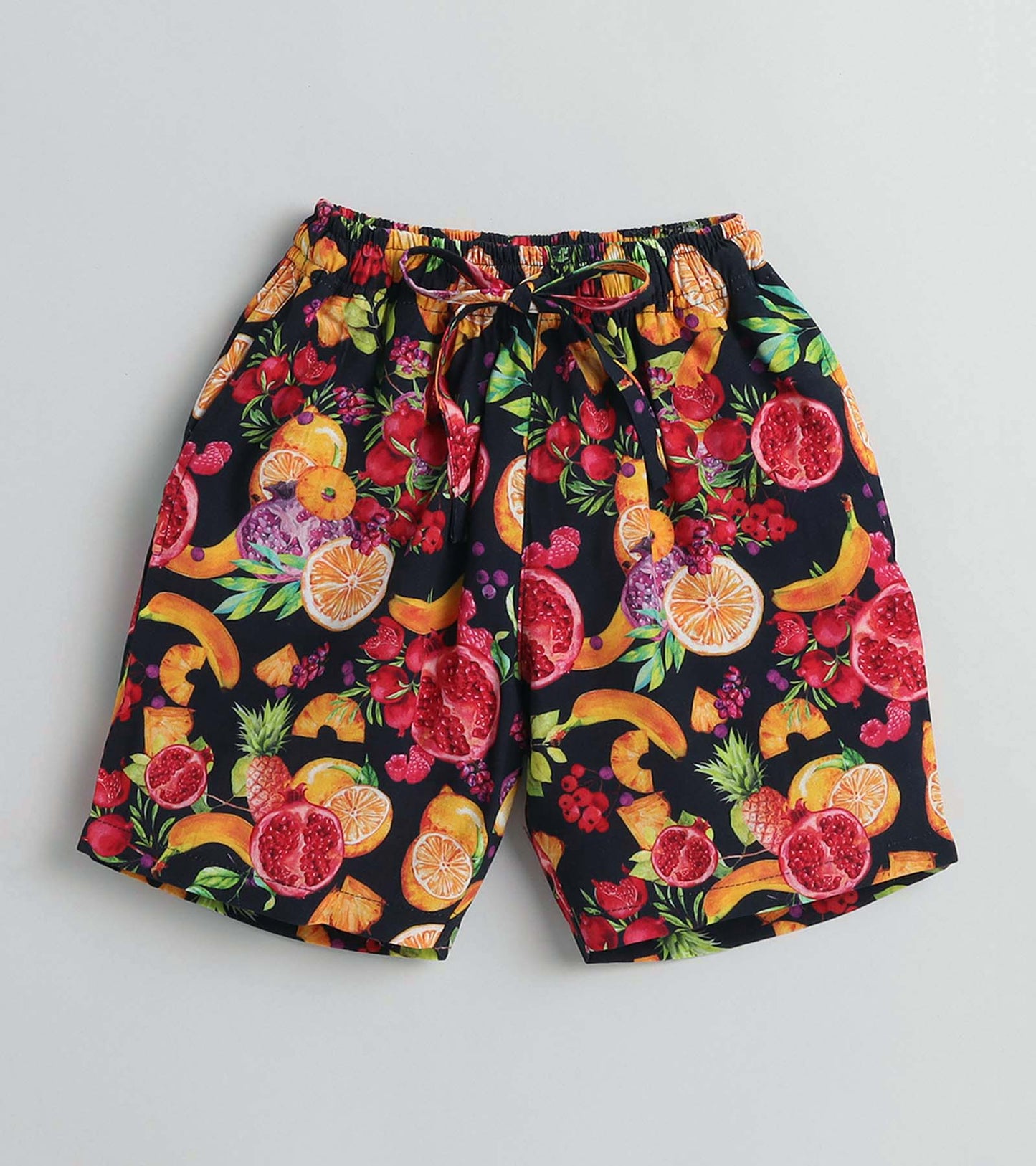 Glorifying Summer Fruits Printed Boys Co ord Set