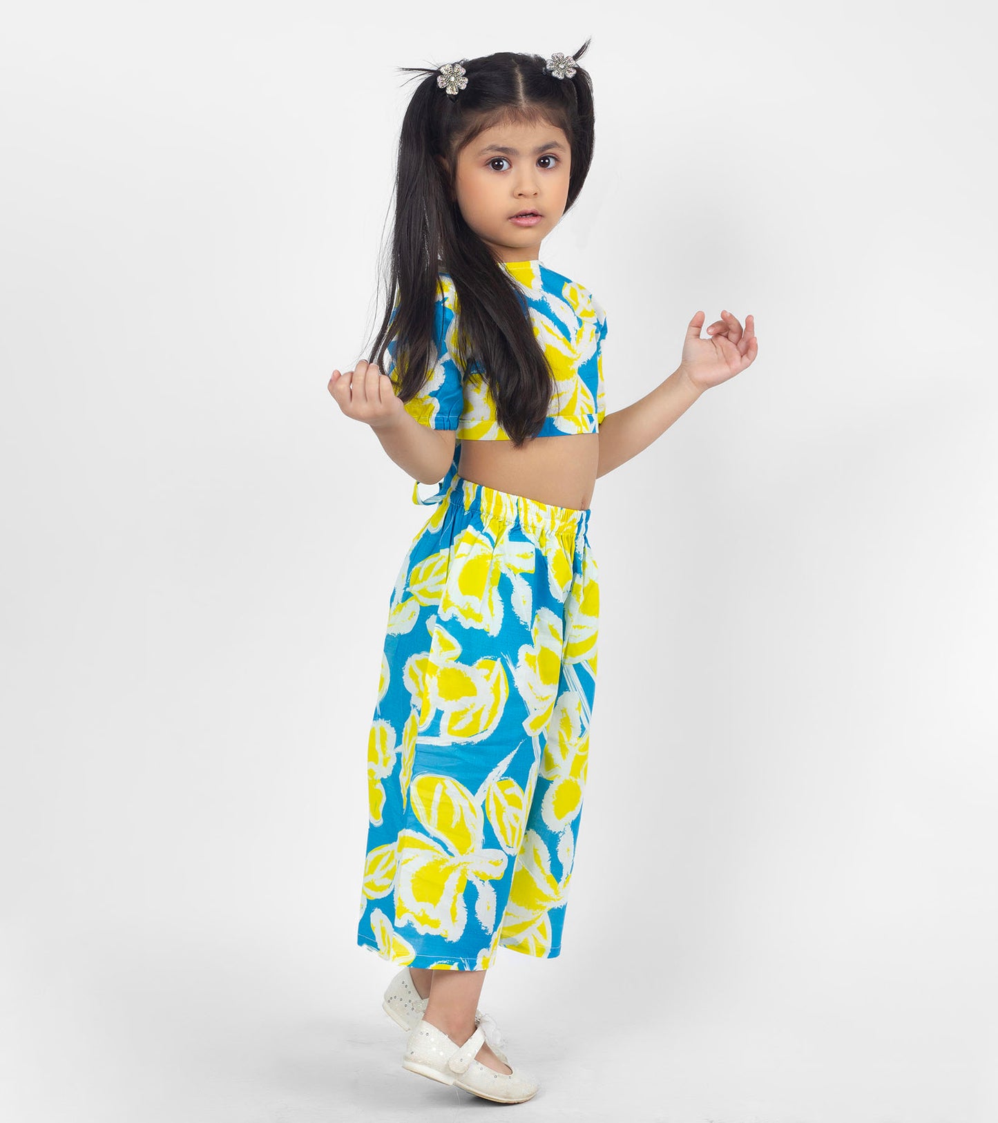 Halcyon Abstract Printed Co ord sets For Girls