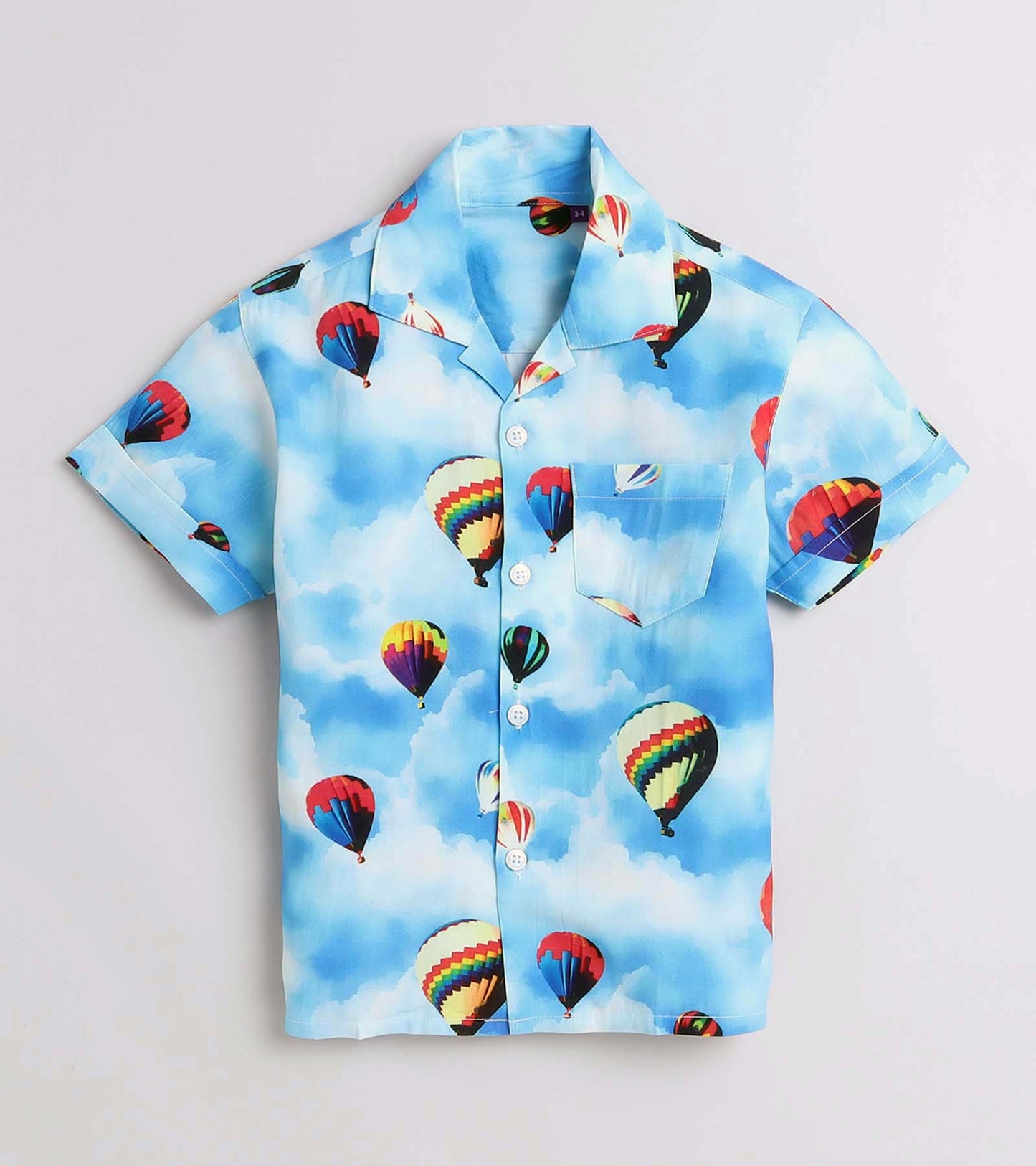 Air Ballon Printed Boys Co ord Set