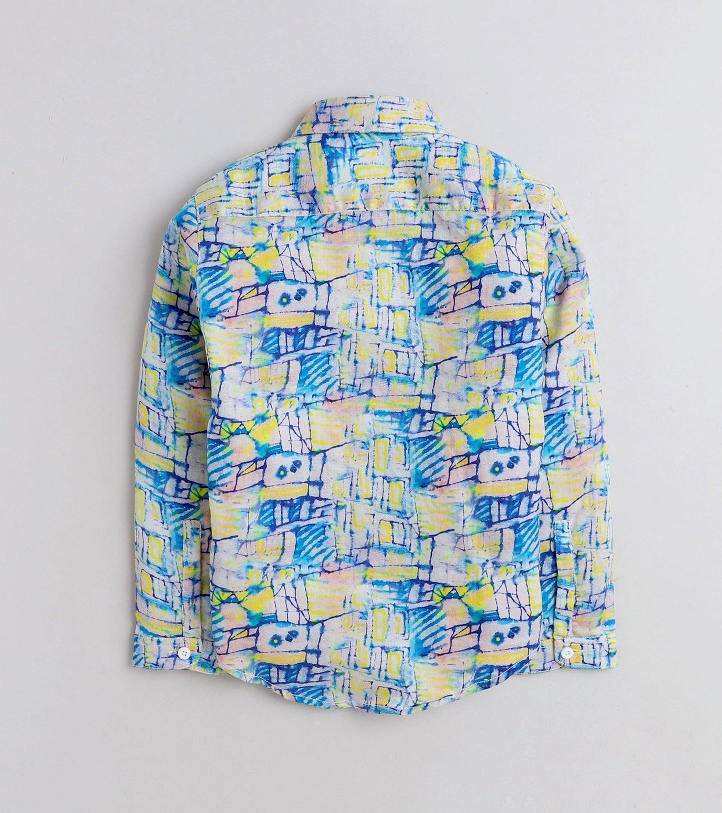 Abst Printed Full Sleeve Shirt