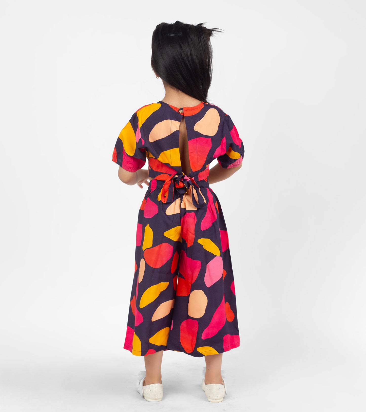 Intarsia Blocks Printed Co ord Sets For Girls