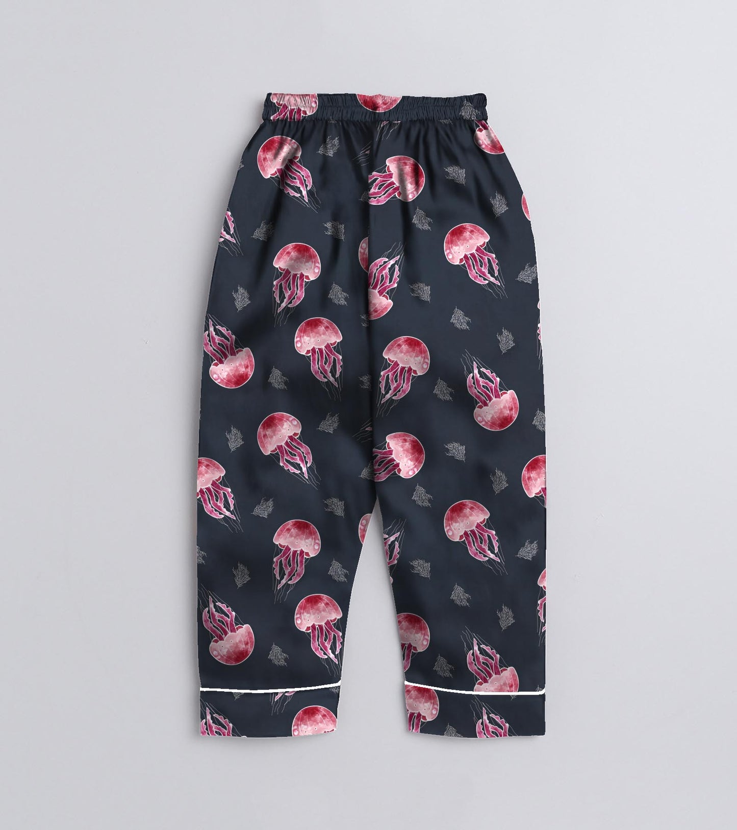 Jellyfish Pure Cotton Printed Nightsuit Set
