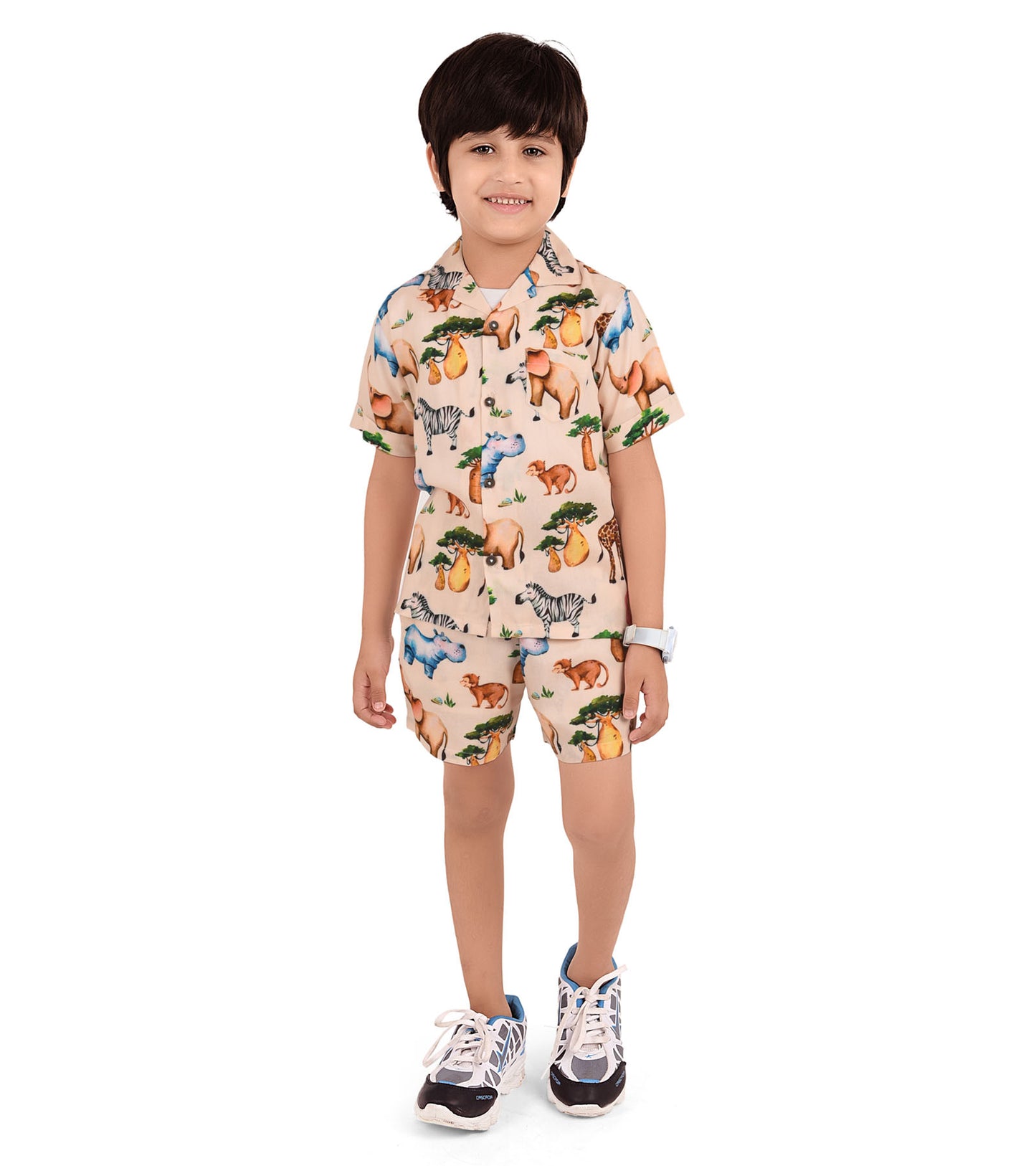Theme Park Printed Cord Set for Boys