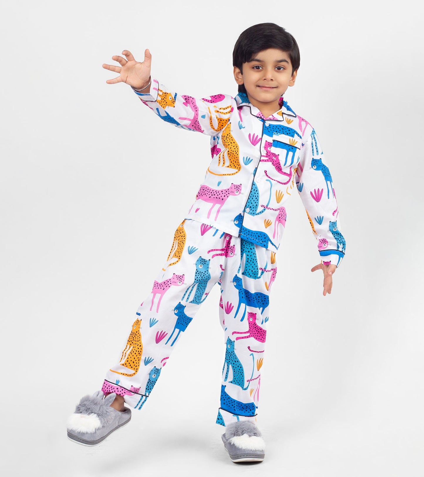 Kool Animal Printed Night Suit Set
