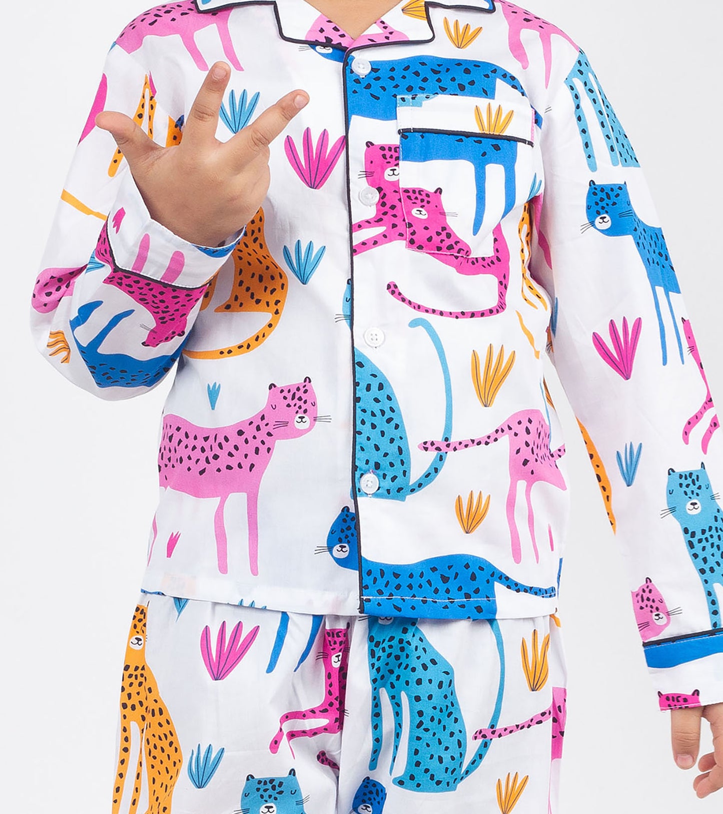 Kool Animal Printed Night Suit Set