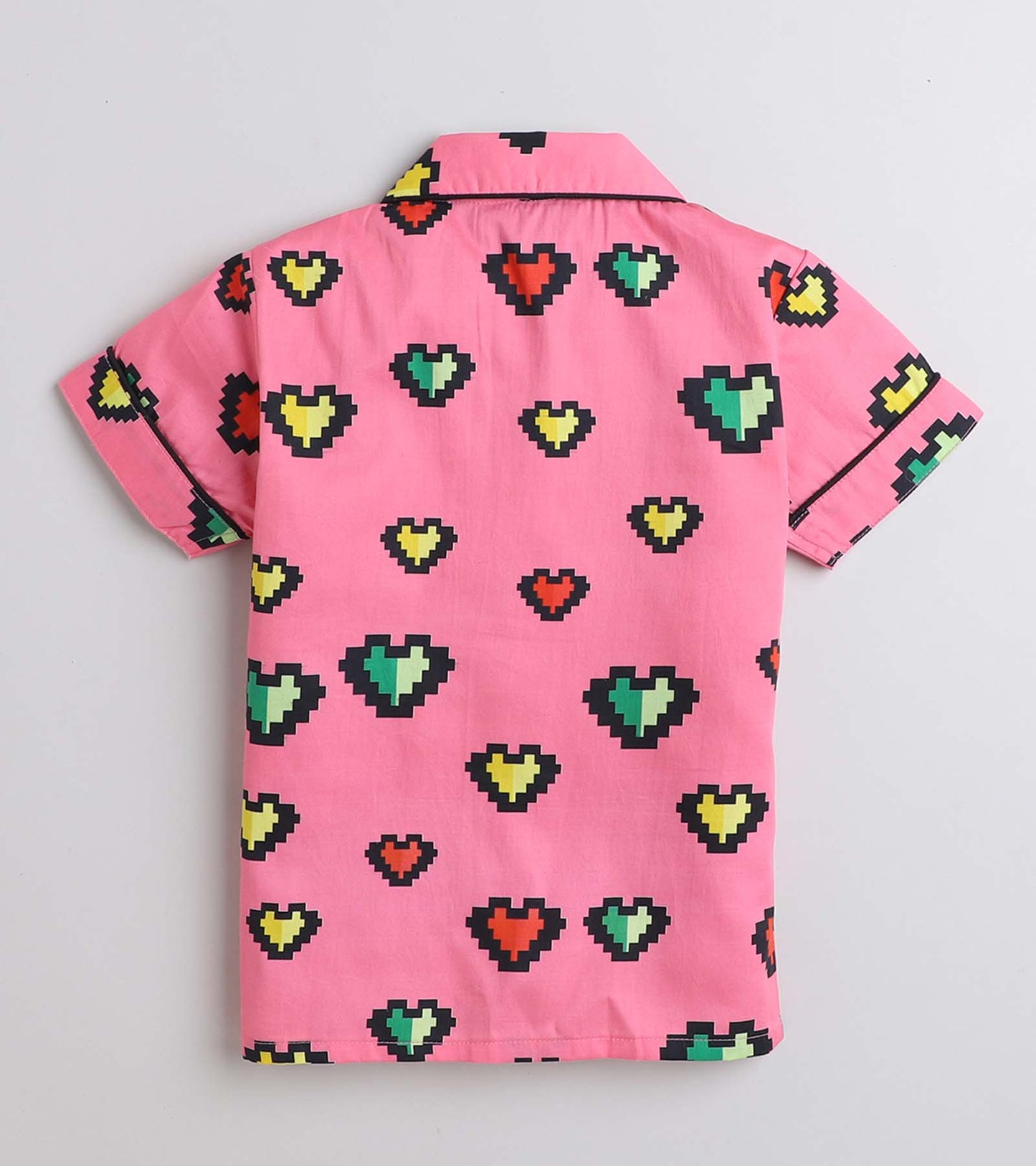 Love Night Suit Set Half Sleeve