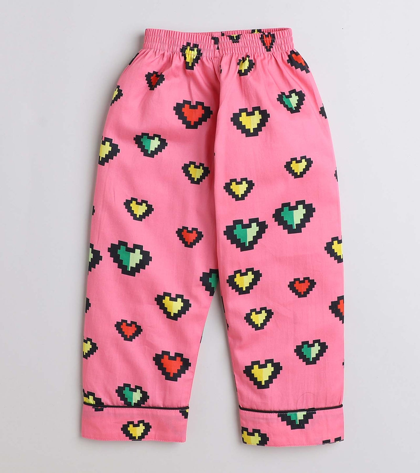Love Night Suit Set Half Sleeve