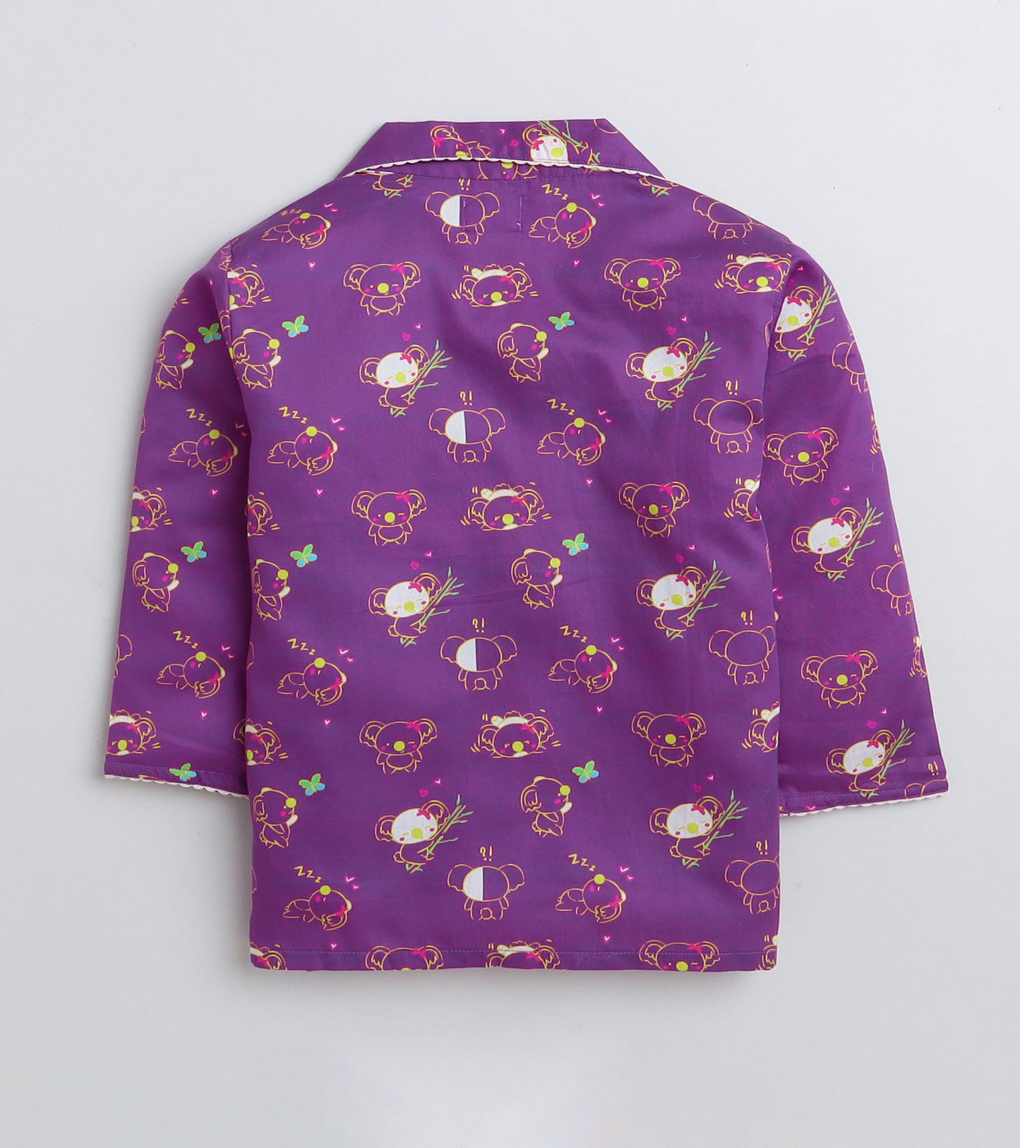 Lovetoon Printed Girls Night Suit Set