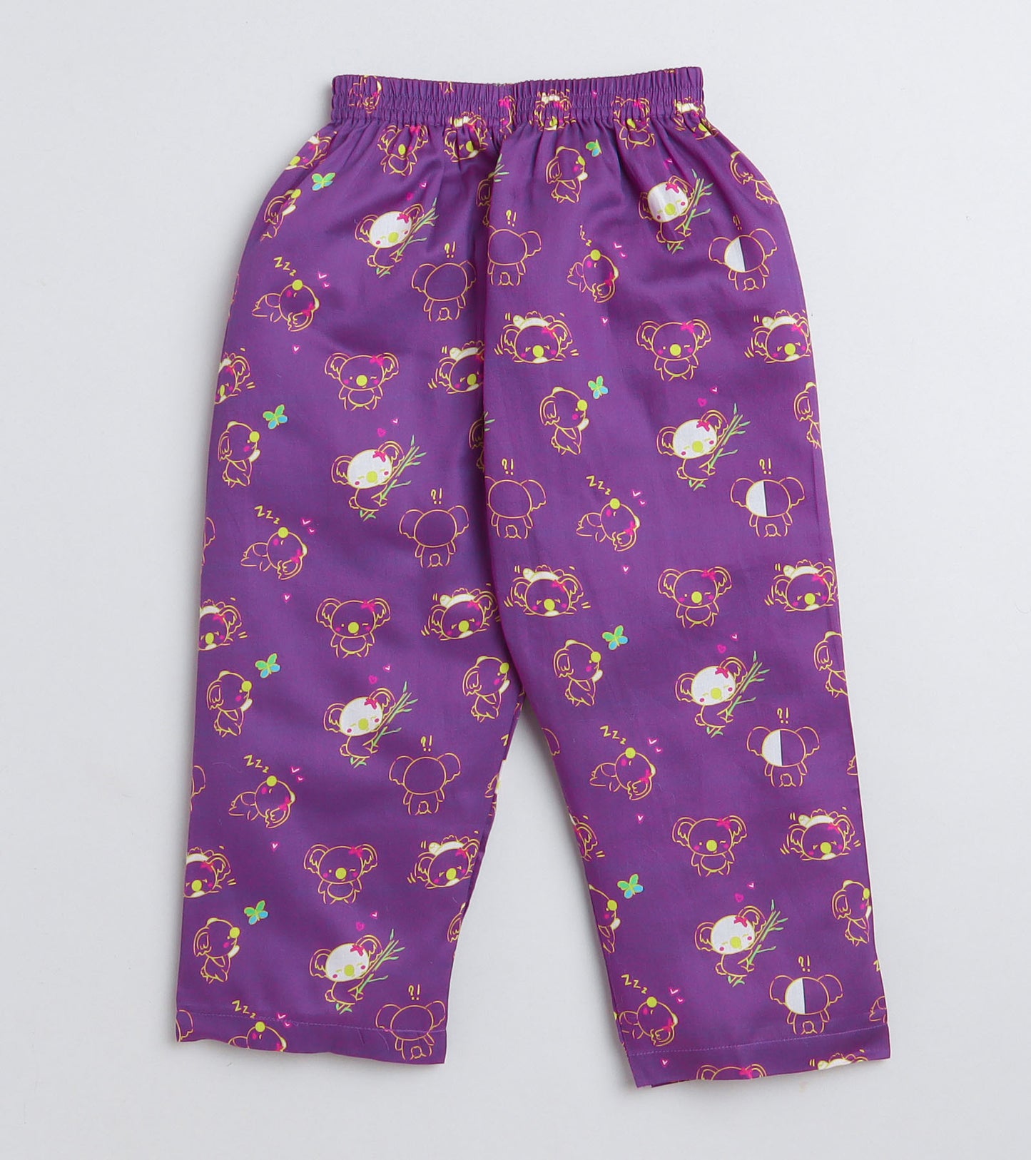 Lovetoon Printed Girls Night Suit Set