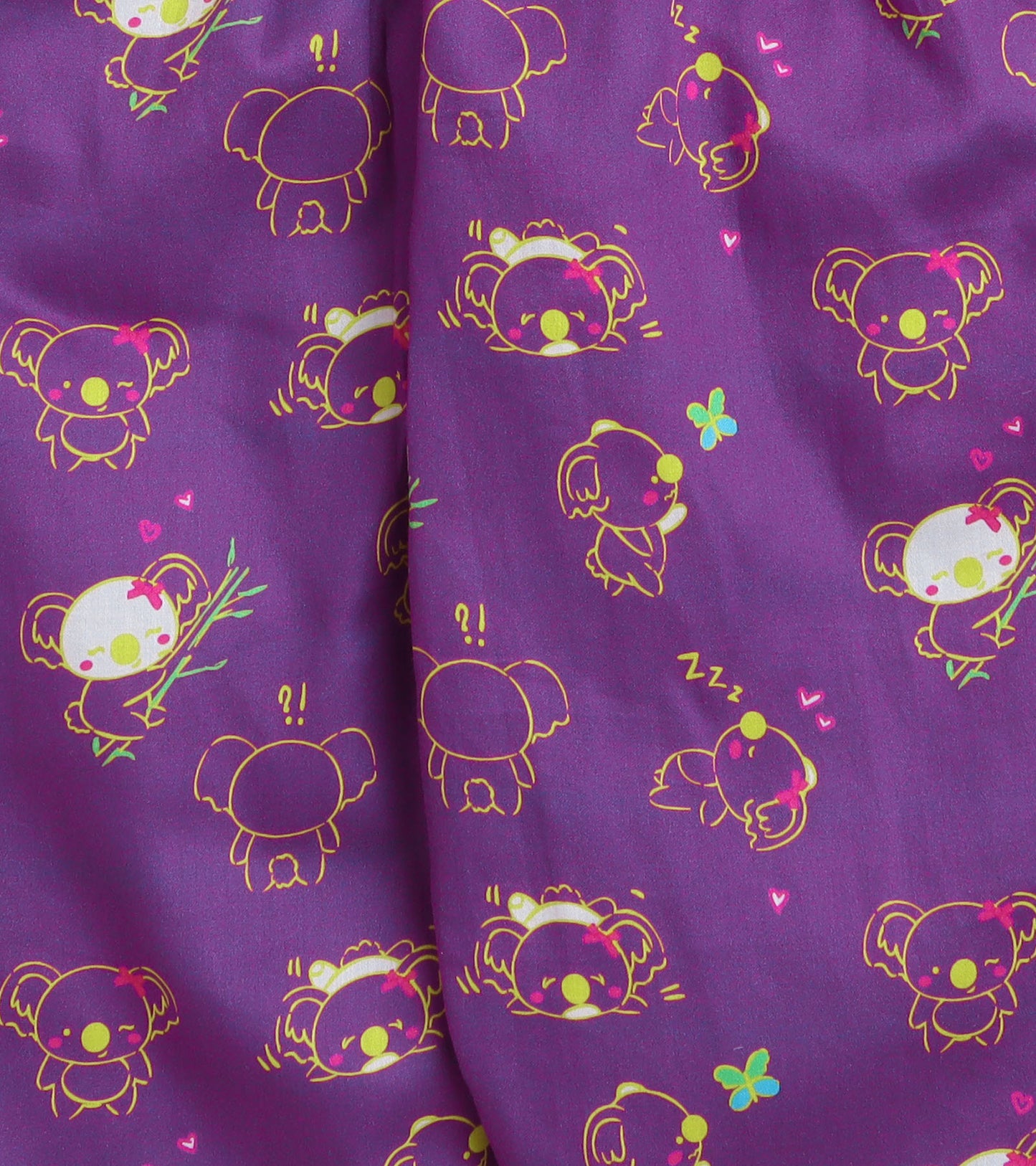 Lovetoon Printed Girls Night Suit Set