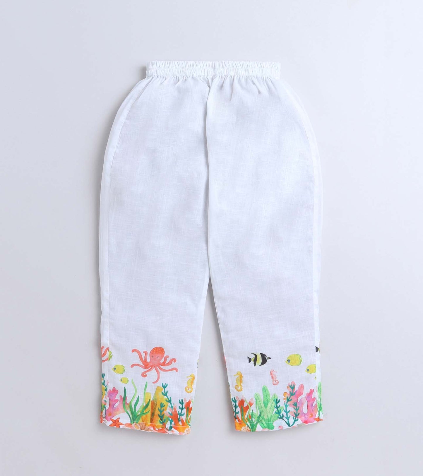 Marine Printed Pyjama Kurta Set