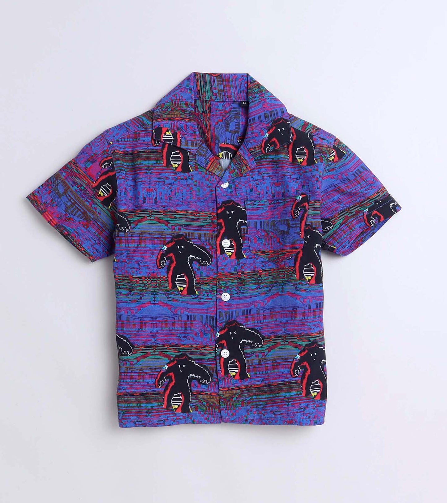 Messy Sassy Printed Boys Co ord Set