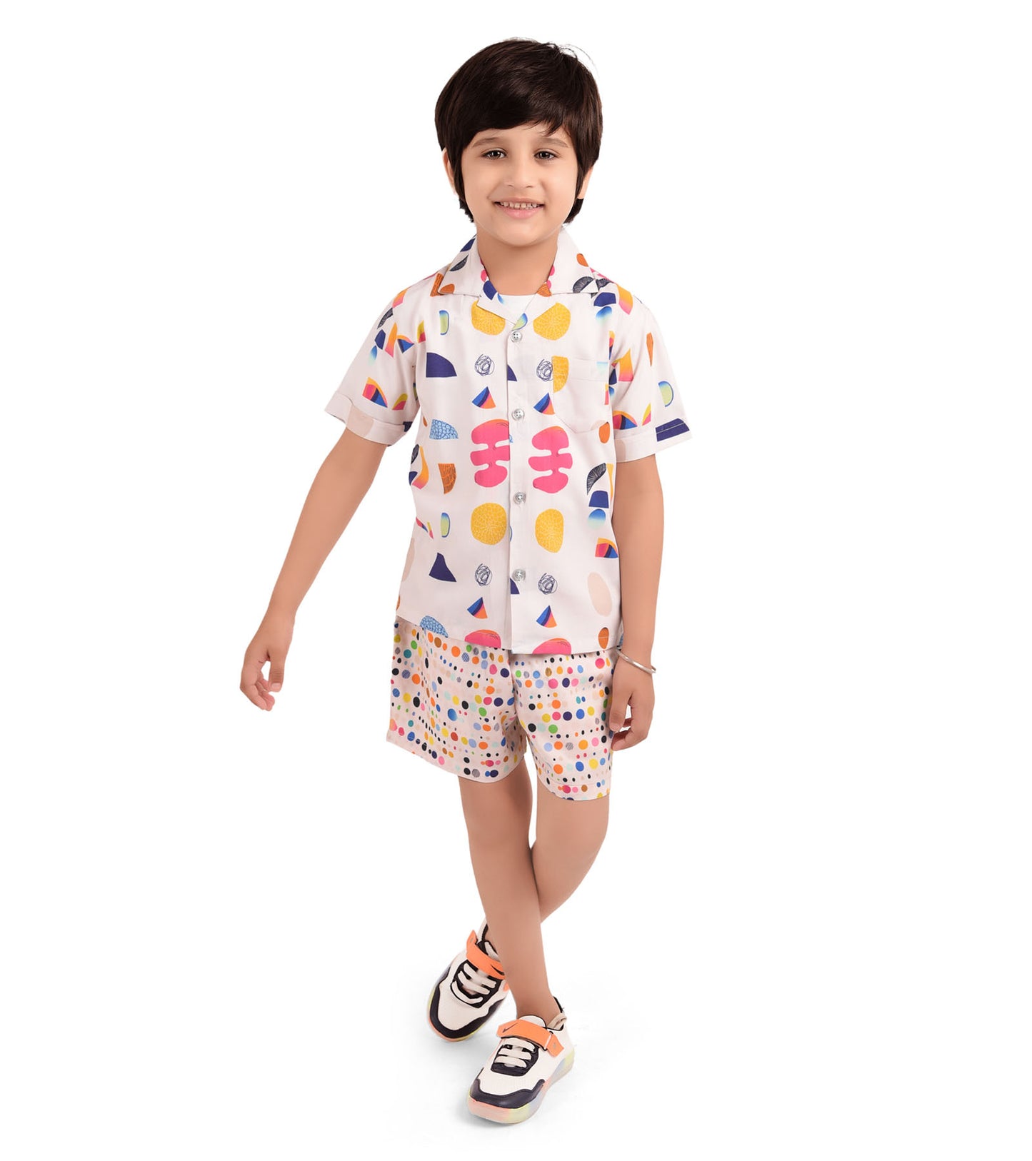 Motley Motif printed Cord Set