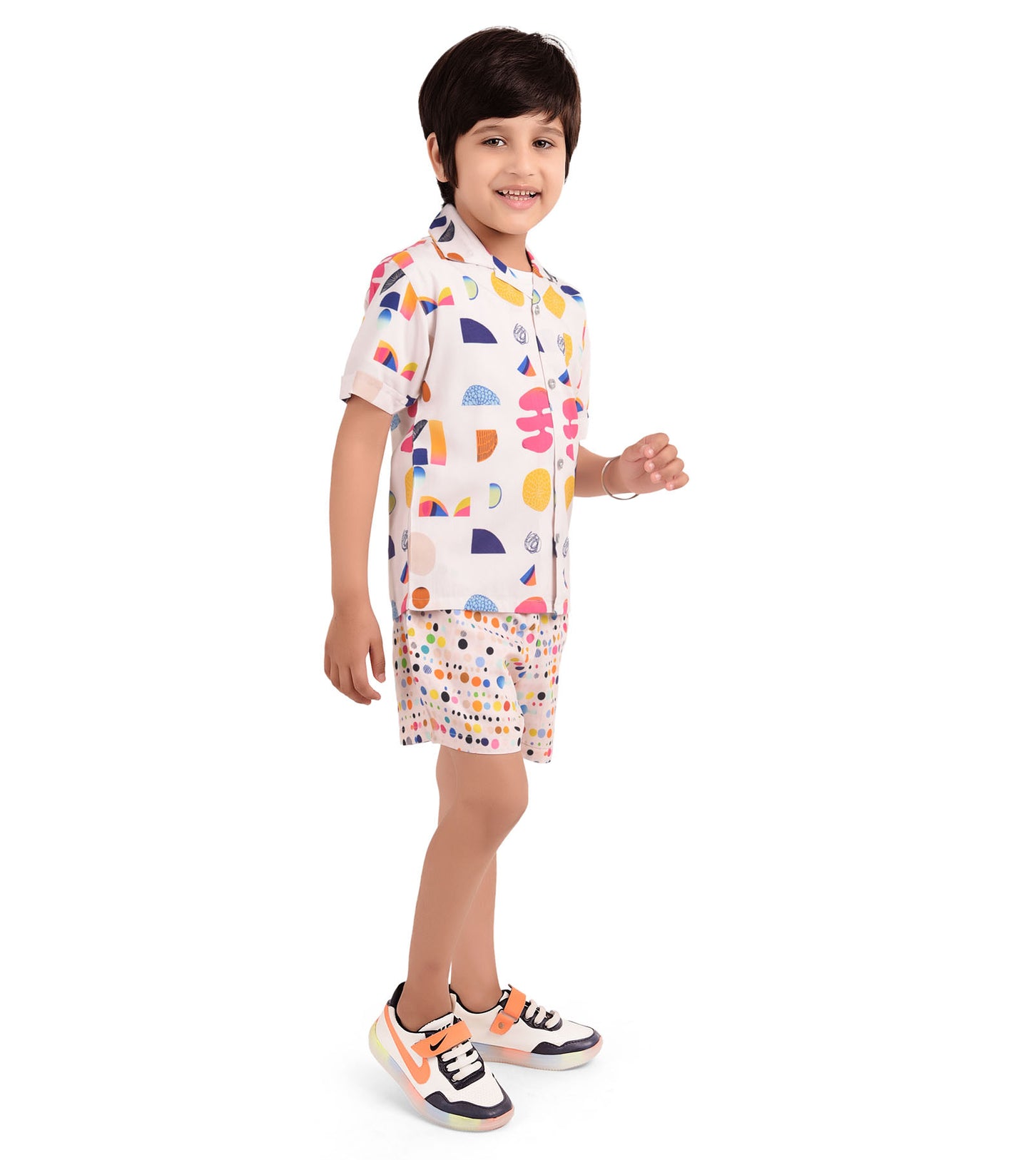 Motley Motif printed Cord Set